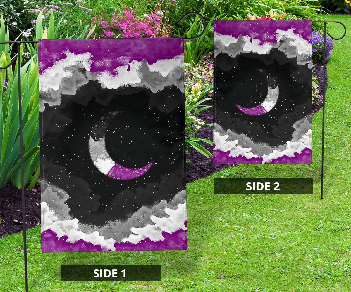 Asexual Flag Night Sky International Asexuality Day LGBT Hanging Decor Ace Flag