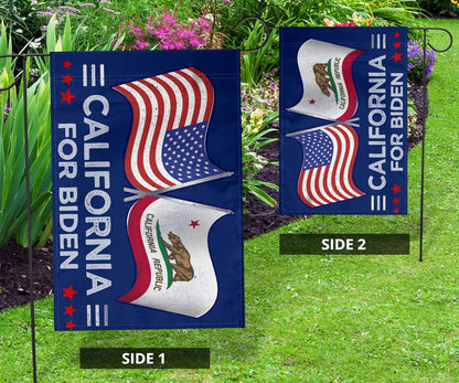 California For Biden Flag Liberal Vote For Biden Presidential Campaign Protest Trump Merch