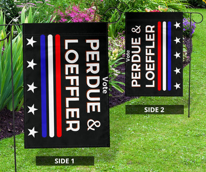 Vote For Perdue And Loeffler Flag Political Election Sign Flag For Sale