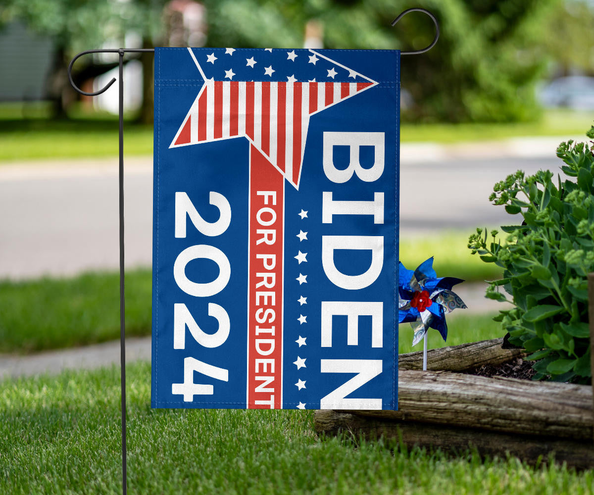 Biden For President 2024 Flag Joe Biden 2024 Flag For Supporters Presidential Election