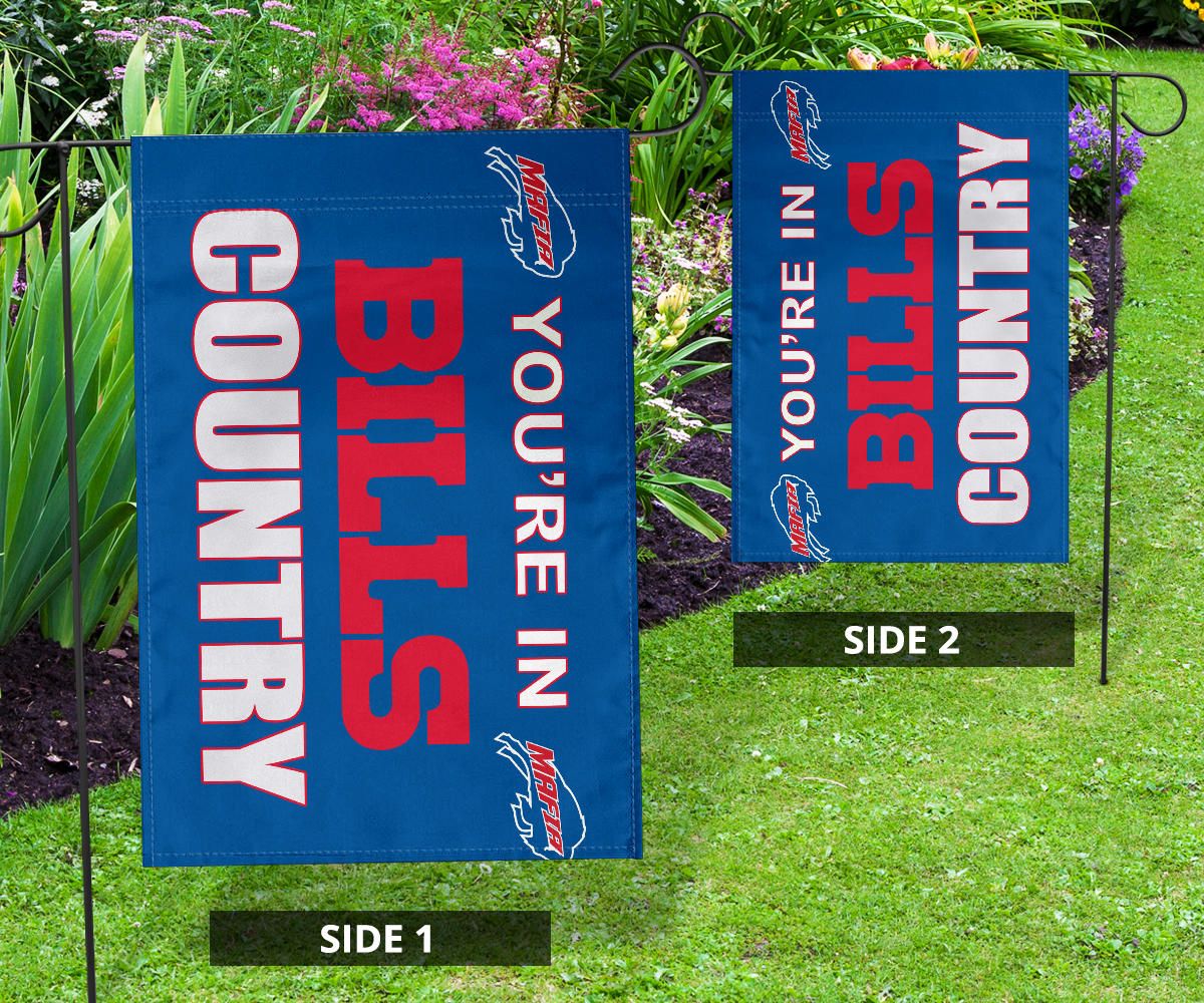 Bills Mafia Flag You're In Bills Country Buffalo Bills Sport Flag Fan Gift