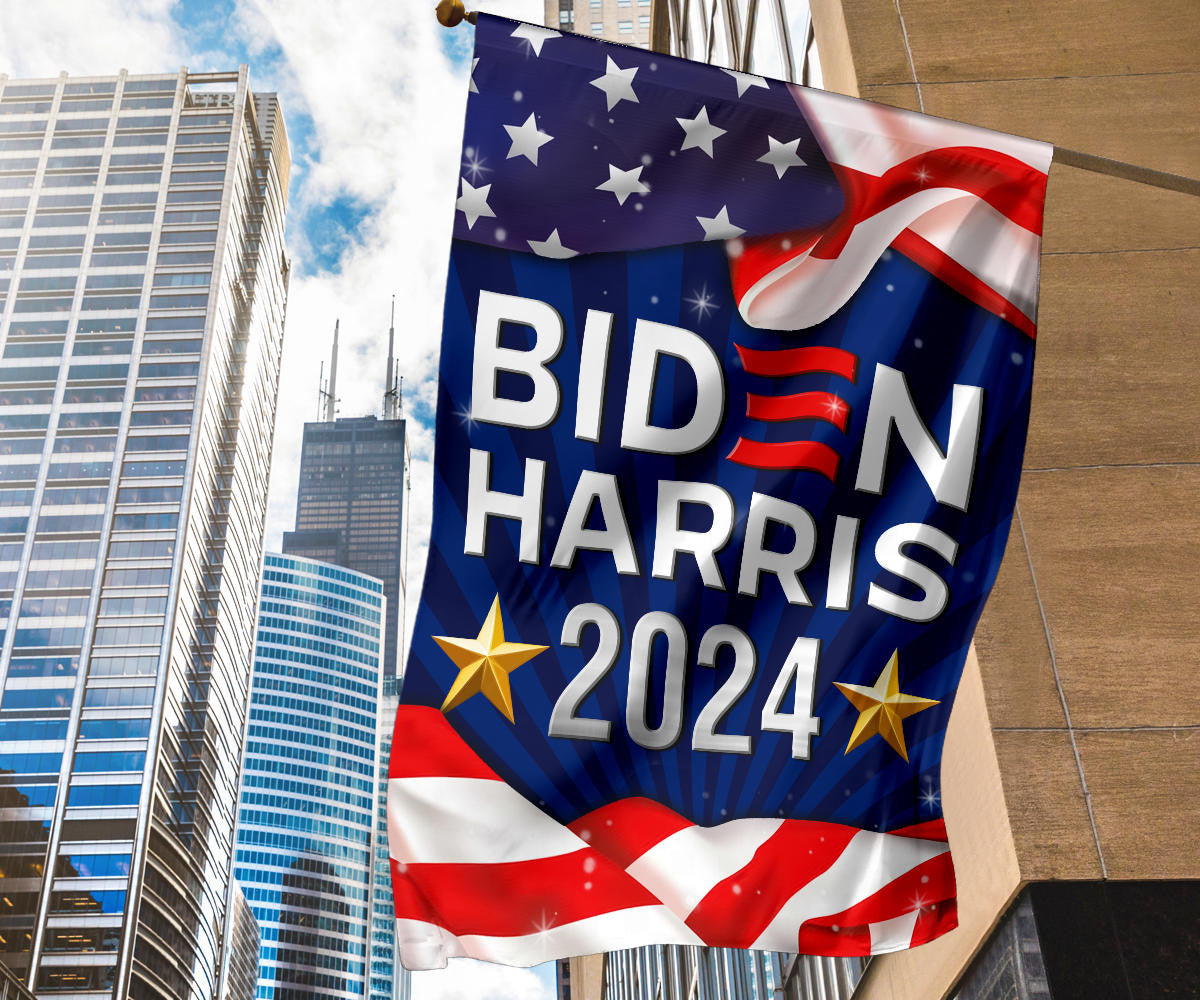 Biden Harris 2024 Flag Presidential Campaign Joe Biden 2024 Merchandise For Sale