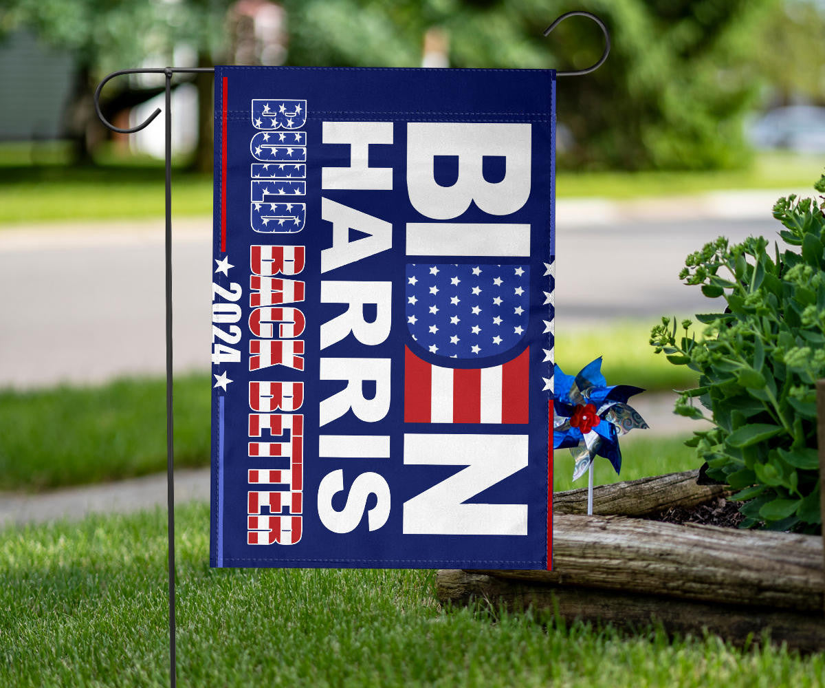 Biden Harris 2024 Build Back Better Flag Joe Biden For President Flag For Sale