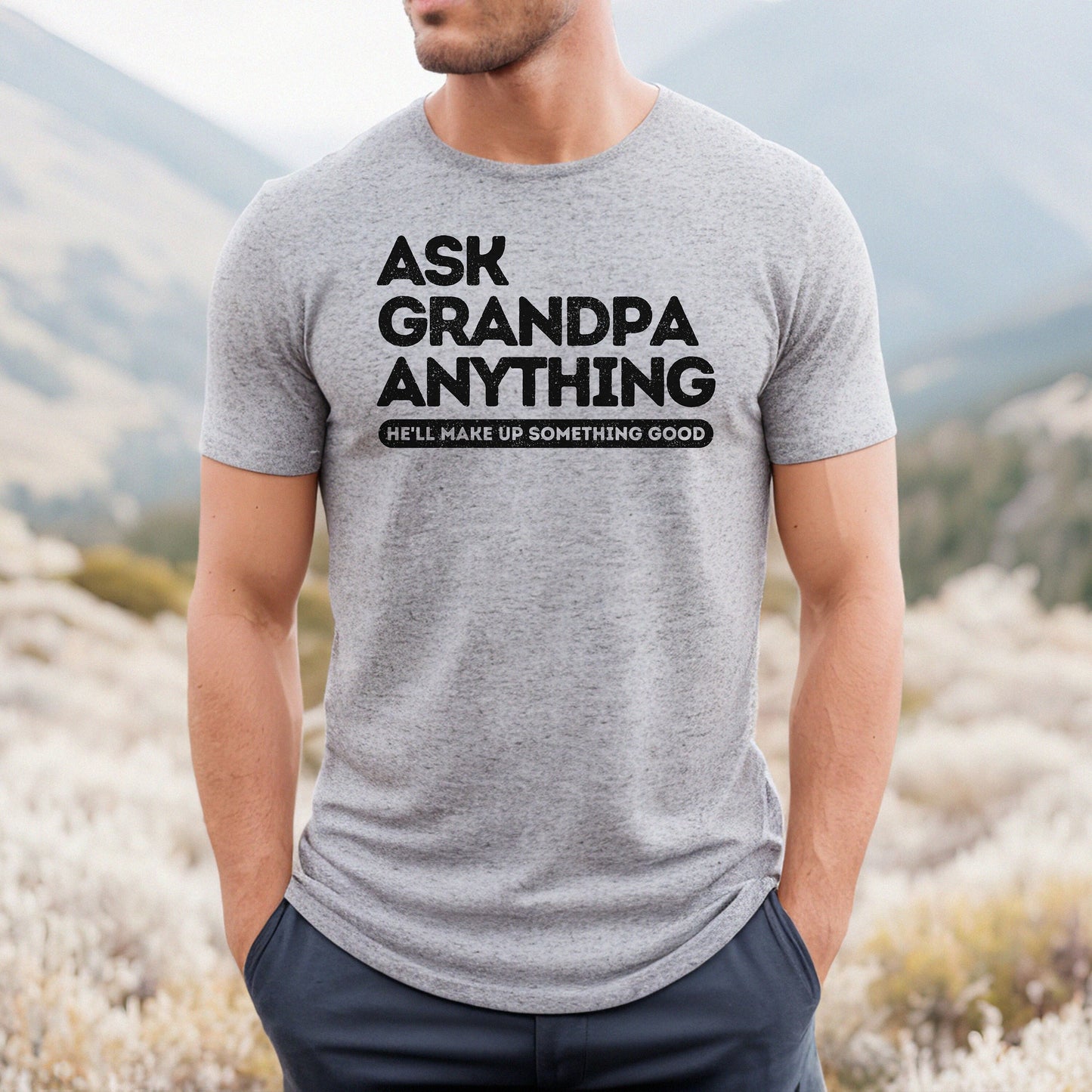 Ask Grandpa Anything shirt, grandpa knows everything shirt