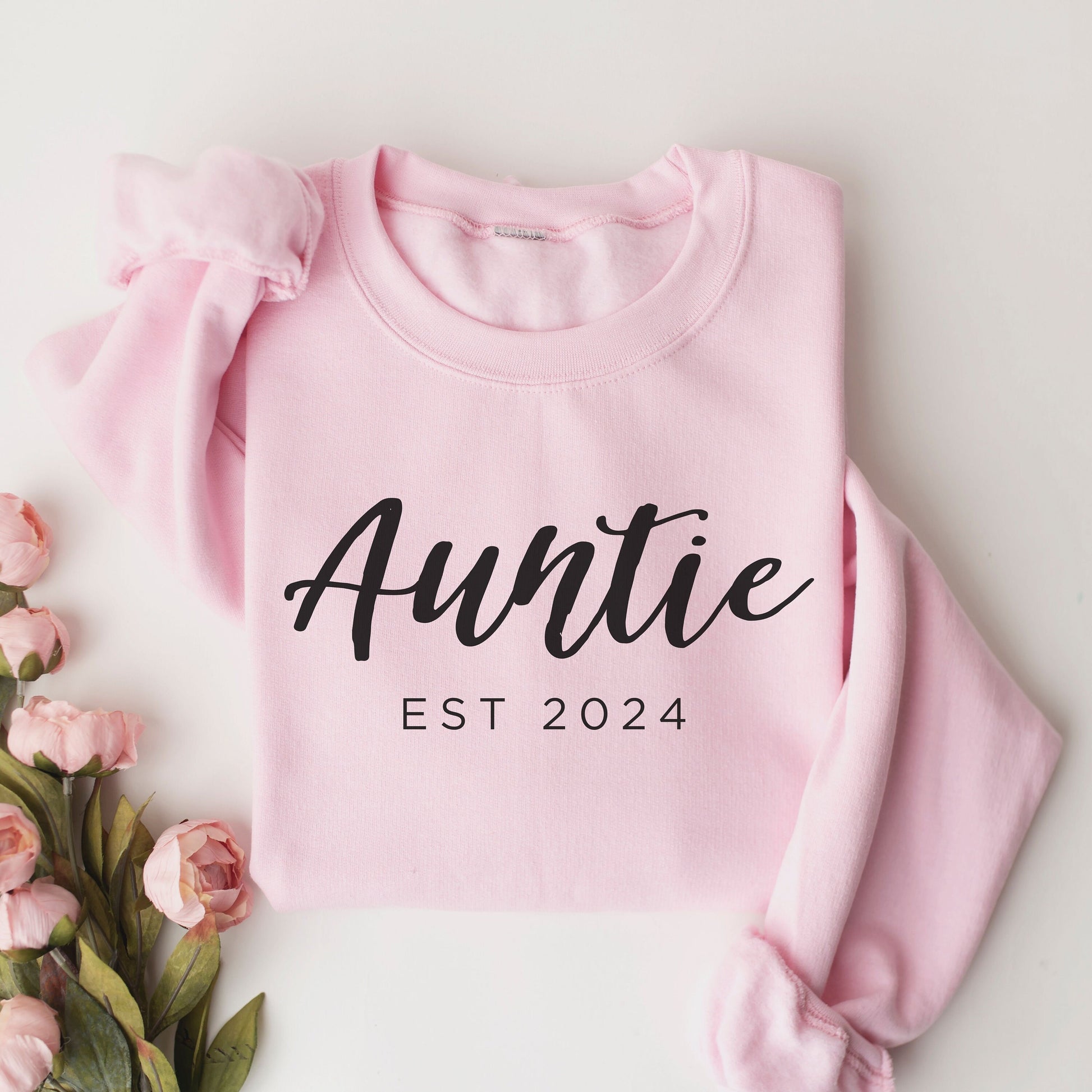 Auntie Est 2024 Sweatshirt, Auntie Crewneck, Gift for Aunt