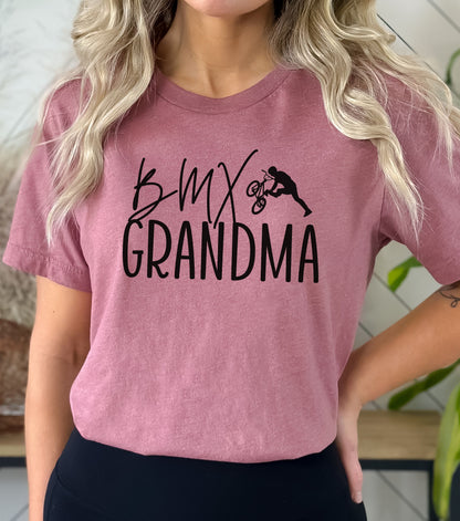 BMX grandma gift, BMX gift for grandma, grandma bmx shirt