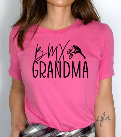 BMX grandma gift, BMX gift for grandma, grandma bmx shirt