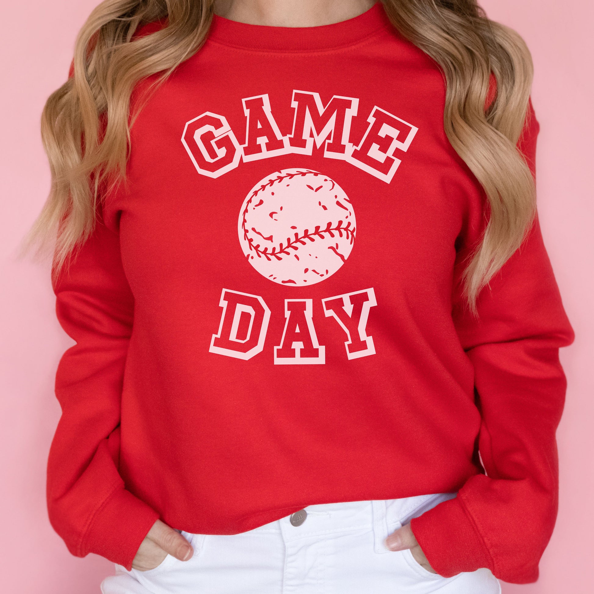 Baseball Game Day Sweatshirt, baseball fan gift, baseball sweatshirt