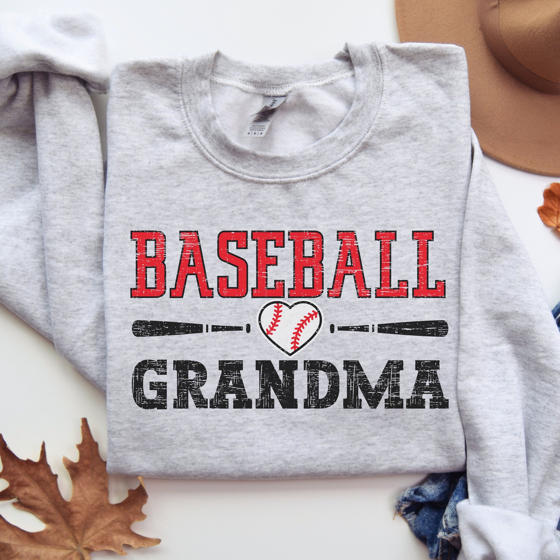 Baseball Grandma Sweatshirt, Ladies Baseball Sweater, Grandma Baseball Shirt