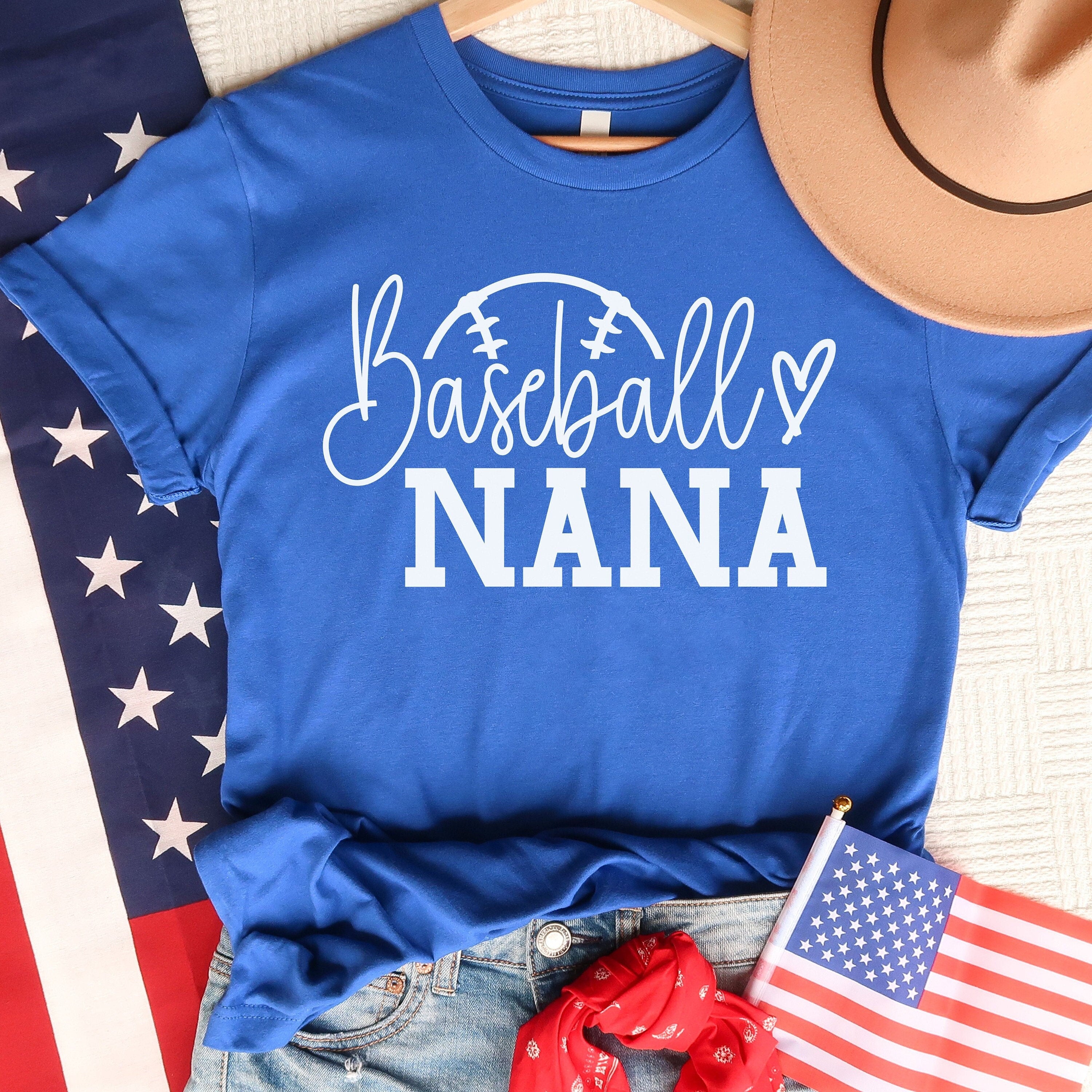 Baseball Nana Shirt, Cute Baseball Shirt For Nana, Baseball Nana Tee