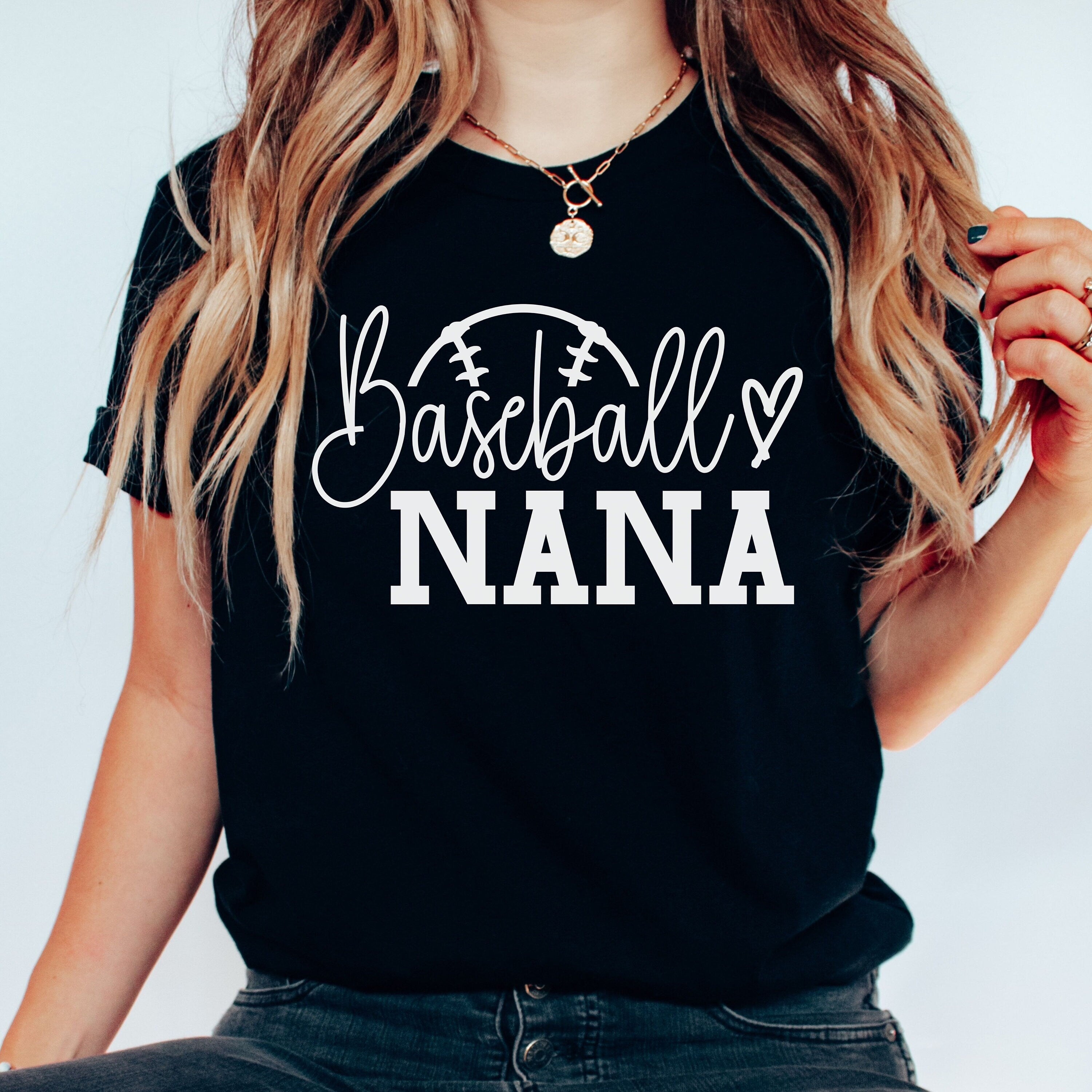 Baseball Nana Shirt, Cute Baseball Shirt For Nana, Baseball Nana Tee