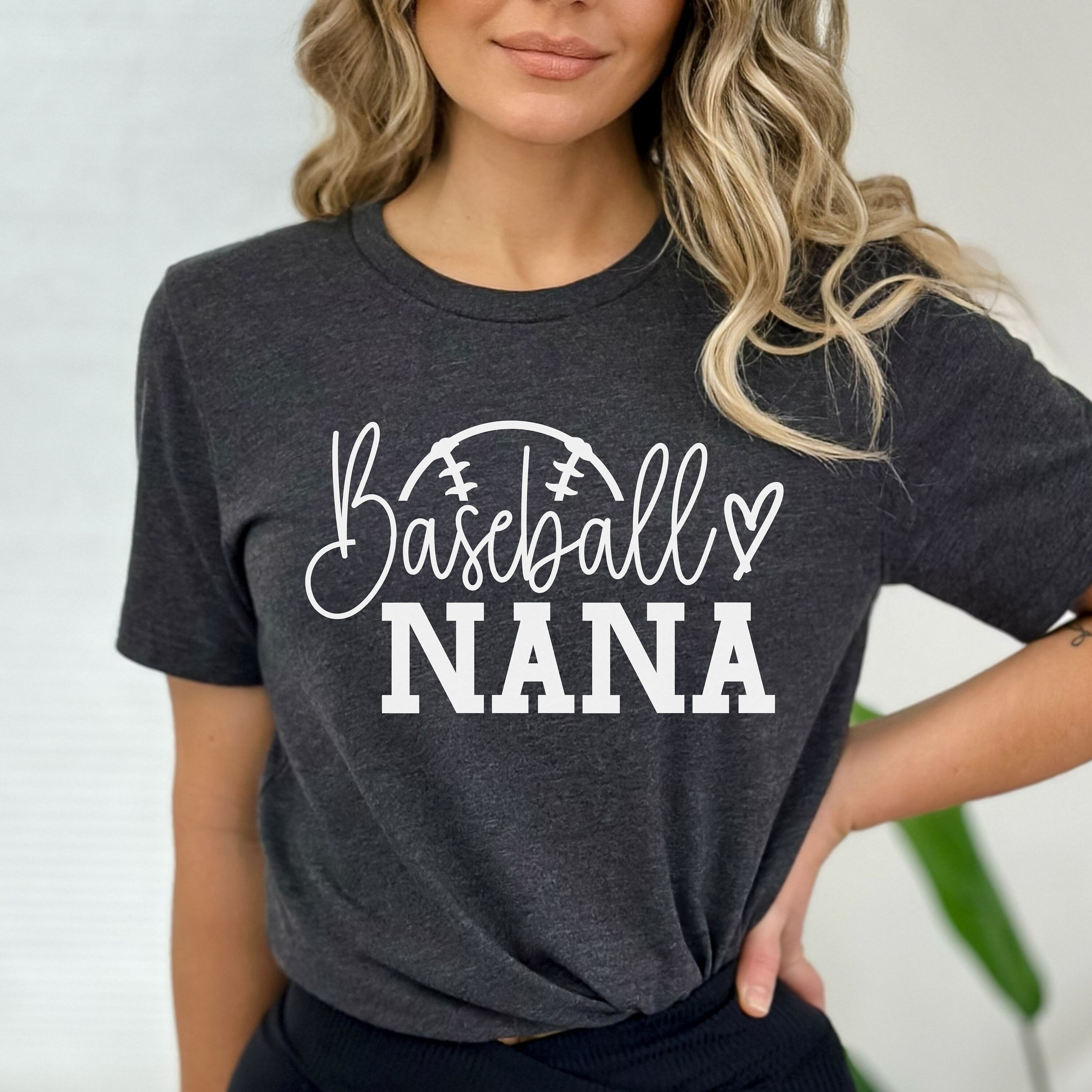 Baseball Nana Shirt, Cute Baseball Shirt For Nana, Baseball Nana Tee