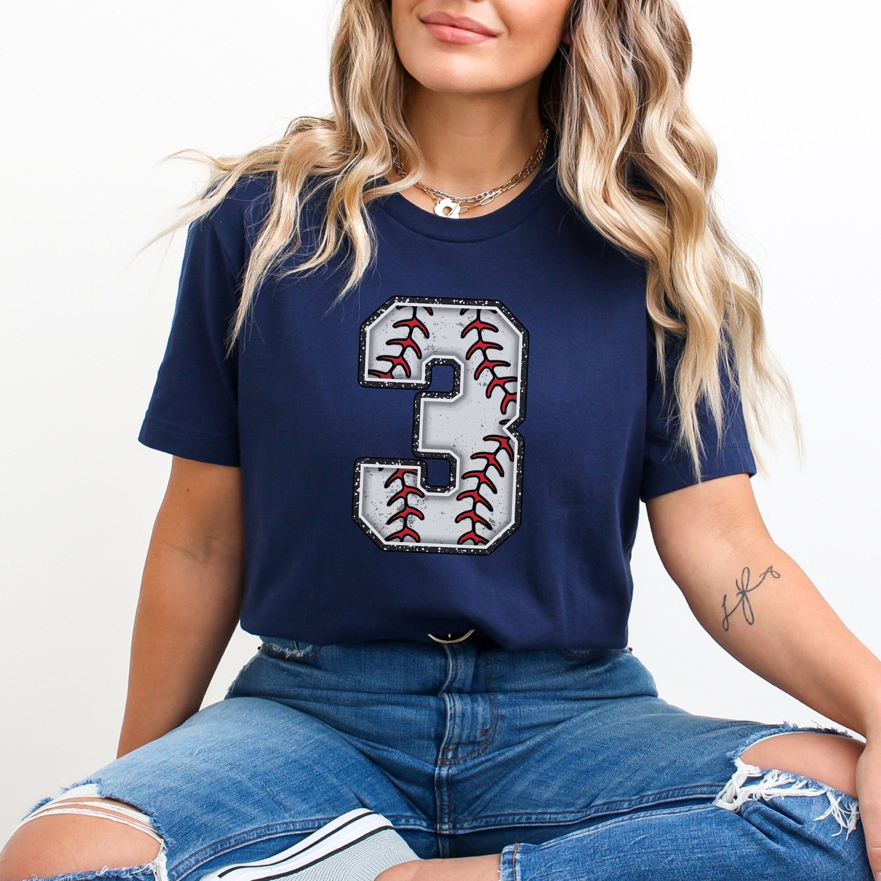 Baseball Number Shirt, Personalized Baseball Shirt, Custom Baseball Fan Shirt