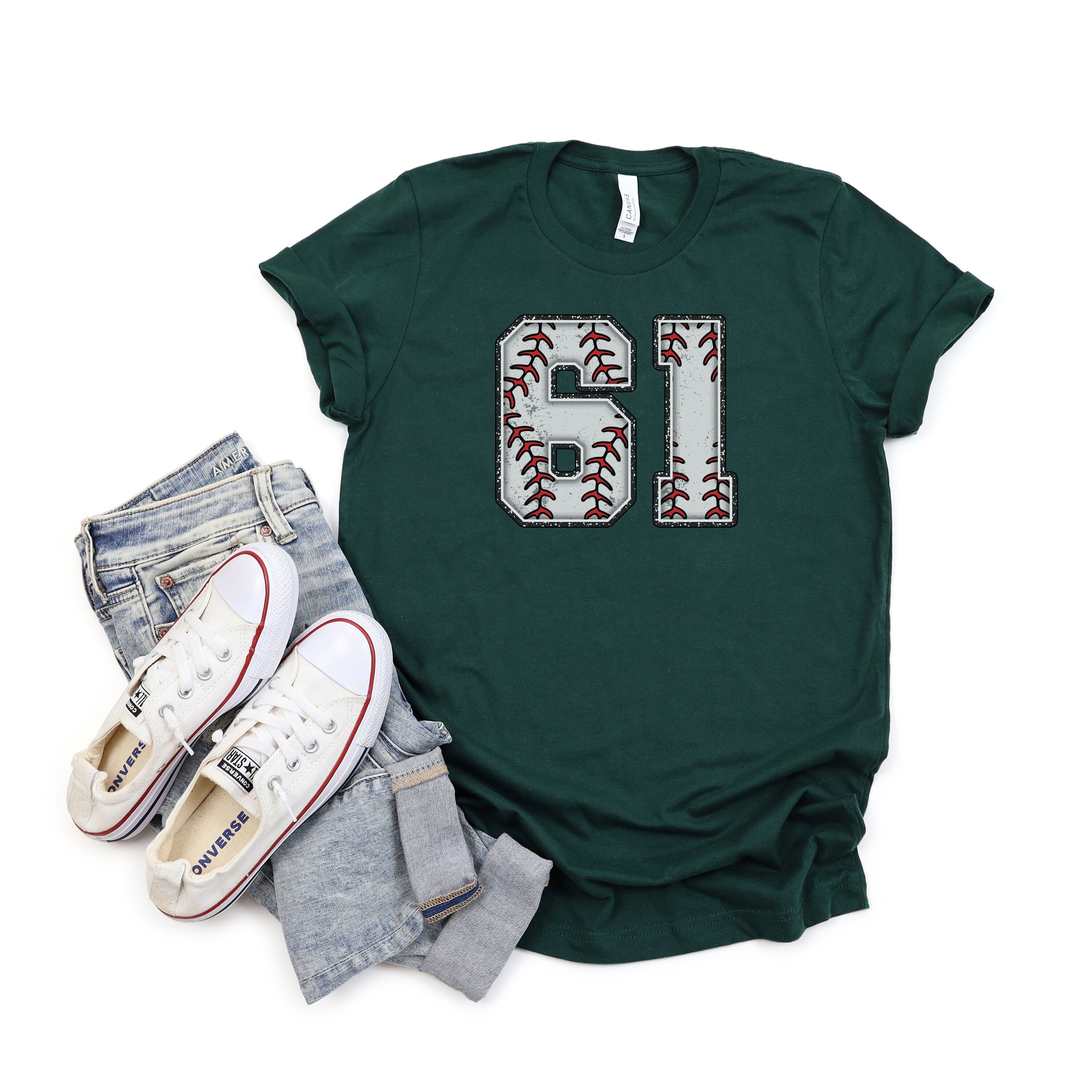 Baseball Number Shirt, Personalized Baseball Shirt, Custom Baseball Fan Shirt