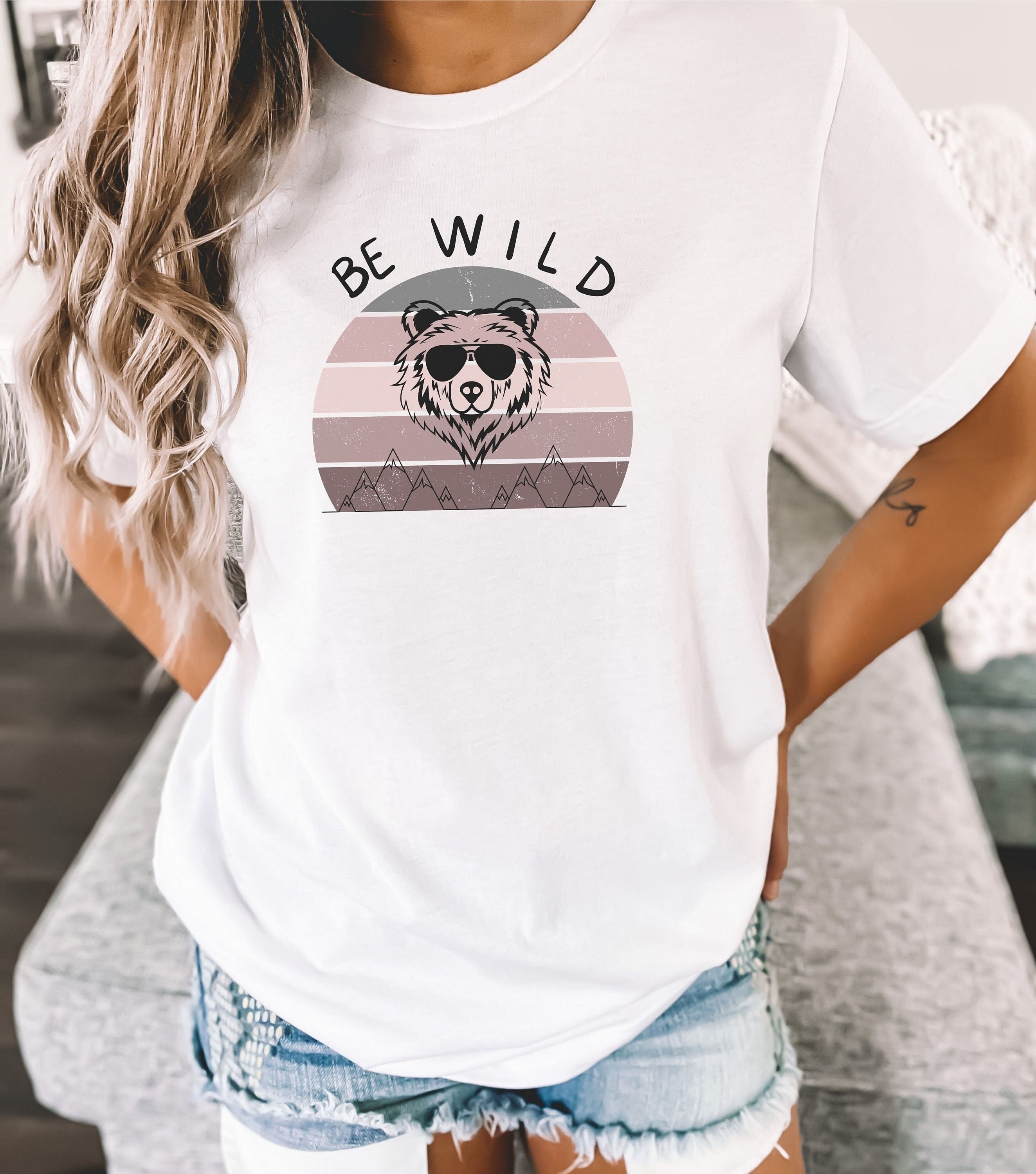 Be Wild T shirt, Be Wild shirt, outdoors shirt, animal lover shirt