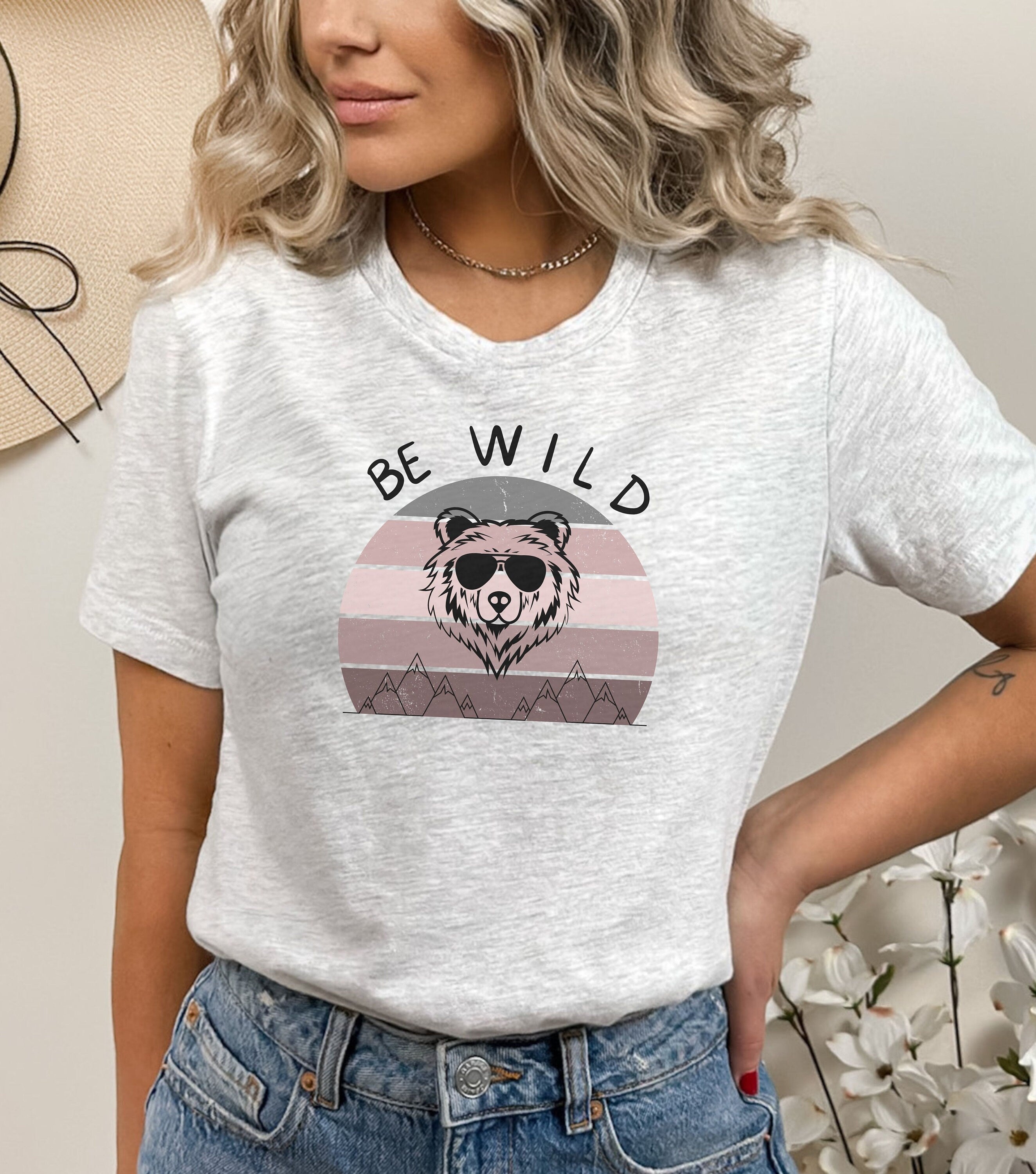 Be Wild T shirt, Be Wild shirt, outdoors shirt, animal lover shirt