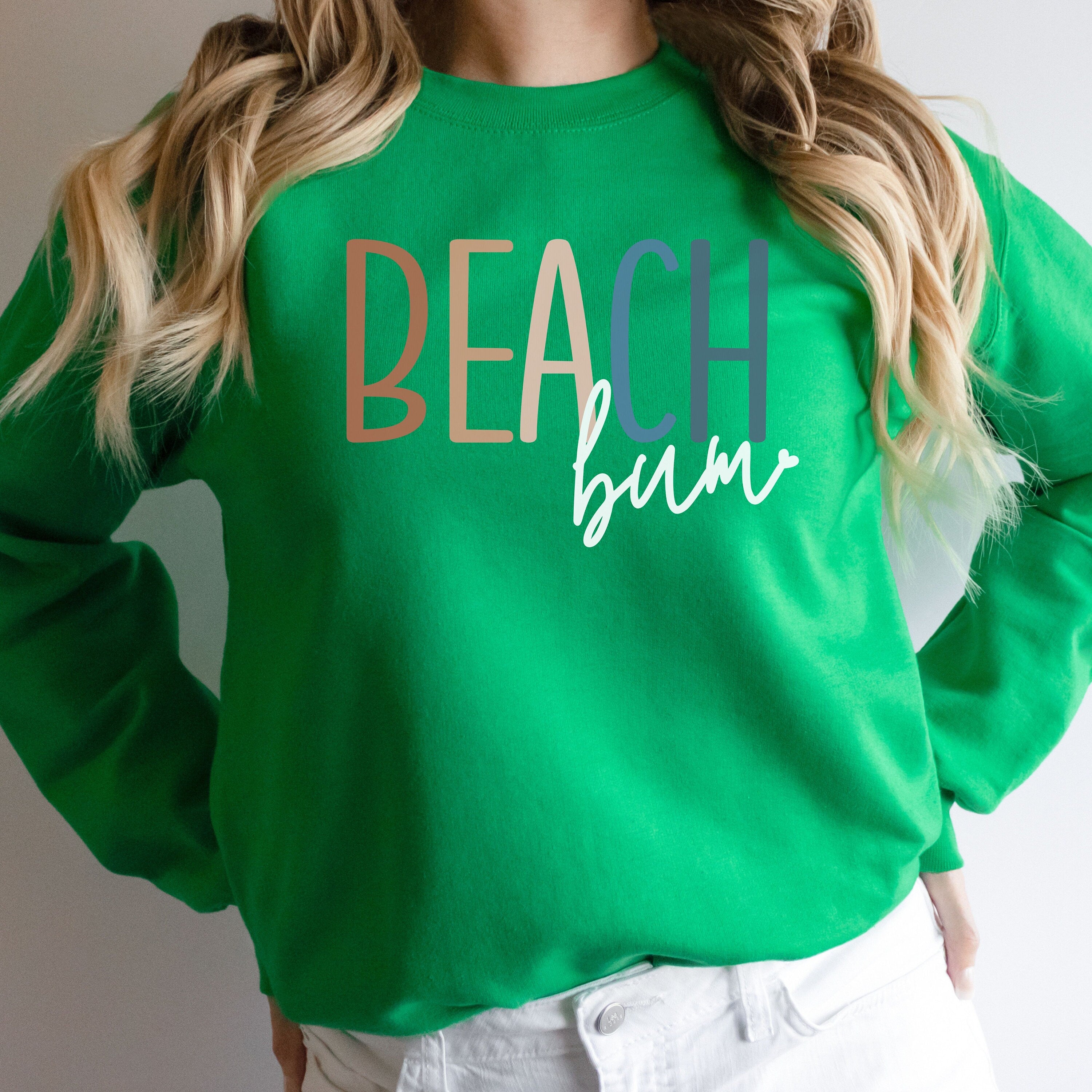 Beachy Sweatshirt, Spring Break 2023 Sweatshirt, Cute Beach Sweatshirt