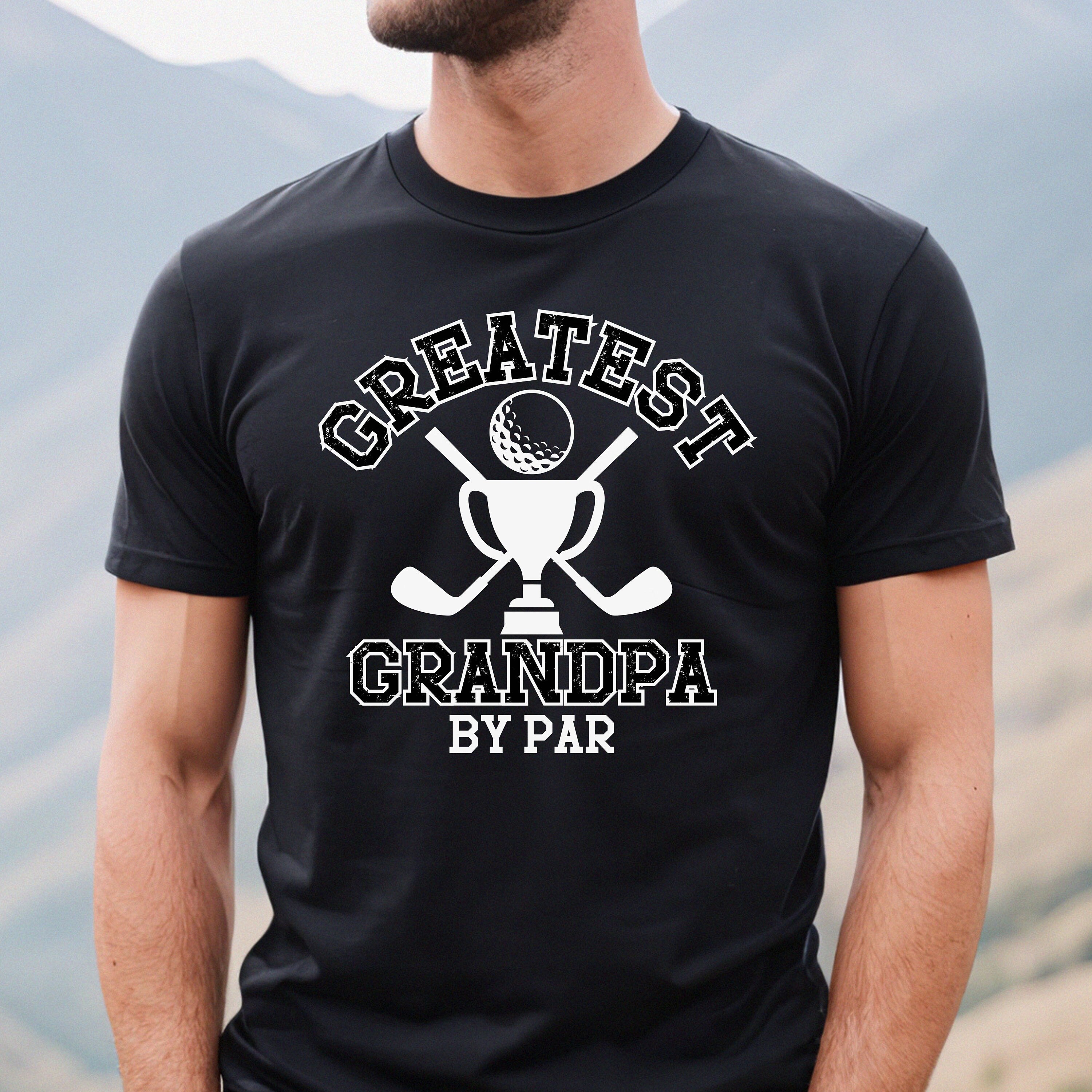 Best grandpa by par golf shirt, Grandpa golf t-shirt, golf gift for grandpa