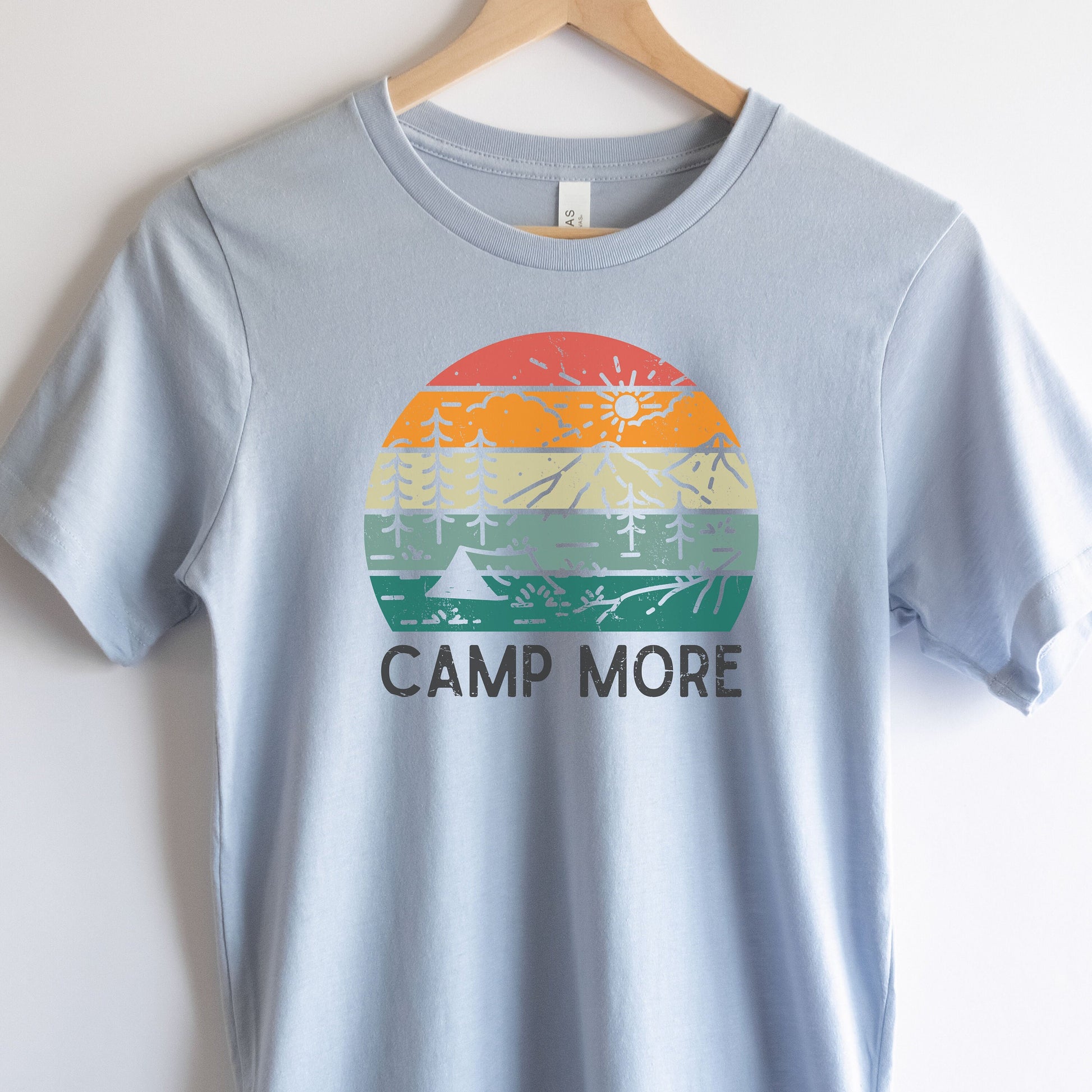 Camp More Shirt, Tent camping shirt, camp mode shirt