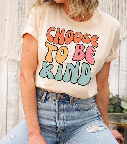 Choose To Be Kind Shirt, Trendy Teacher Shirt, SPED teacher gift