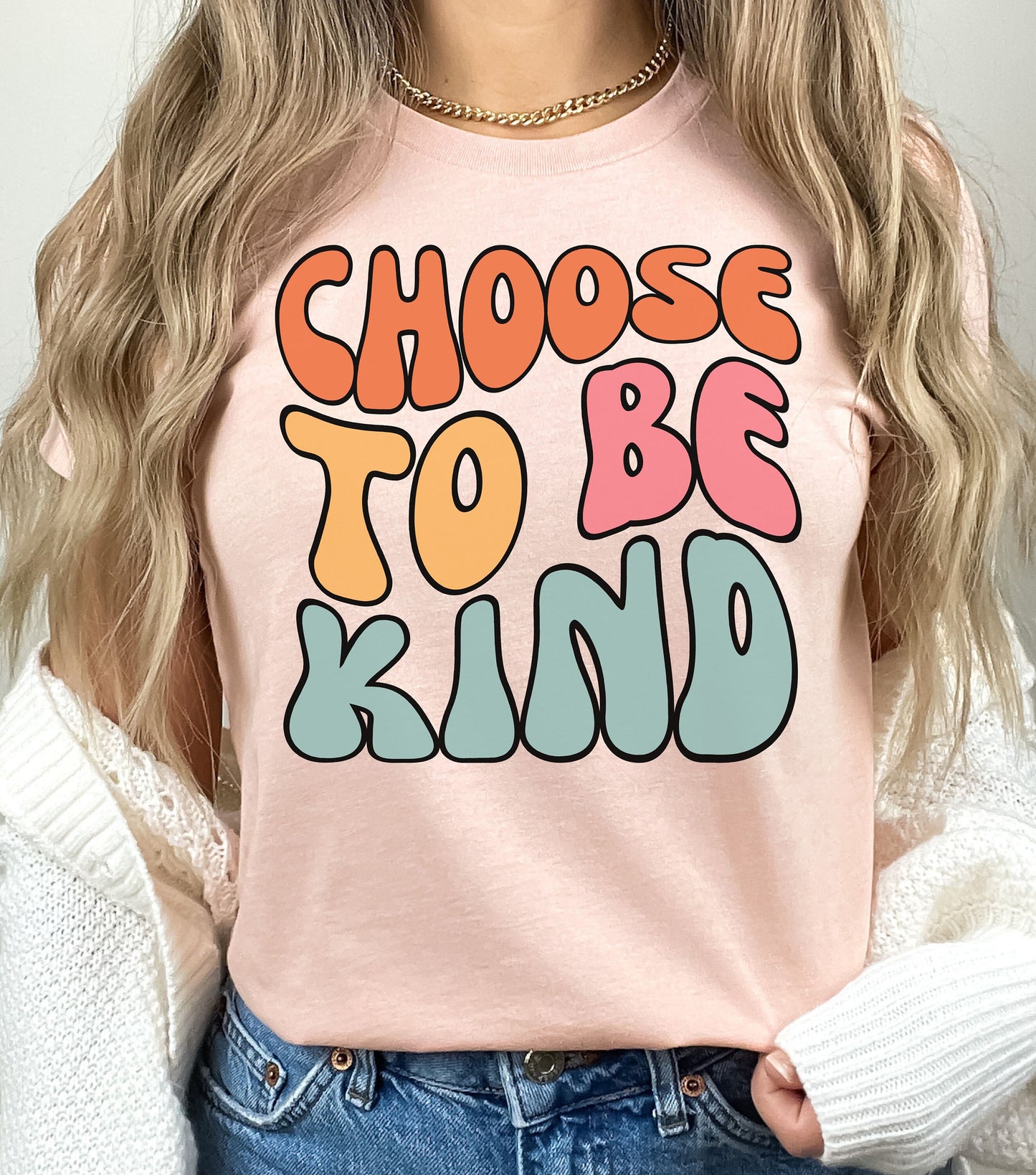 Choose To Be Kind Shirt, Trendy Teacher Shirt, SPED teacher gift