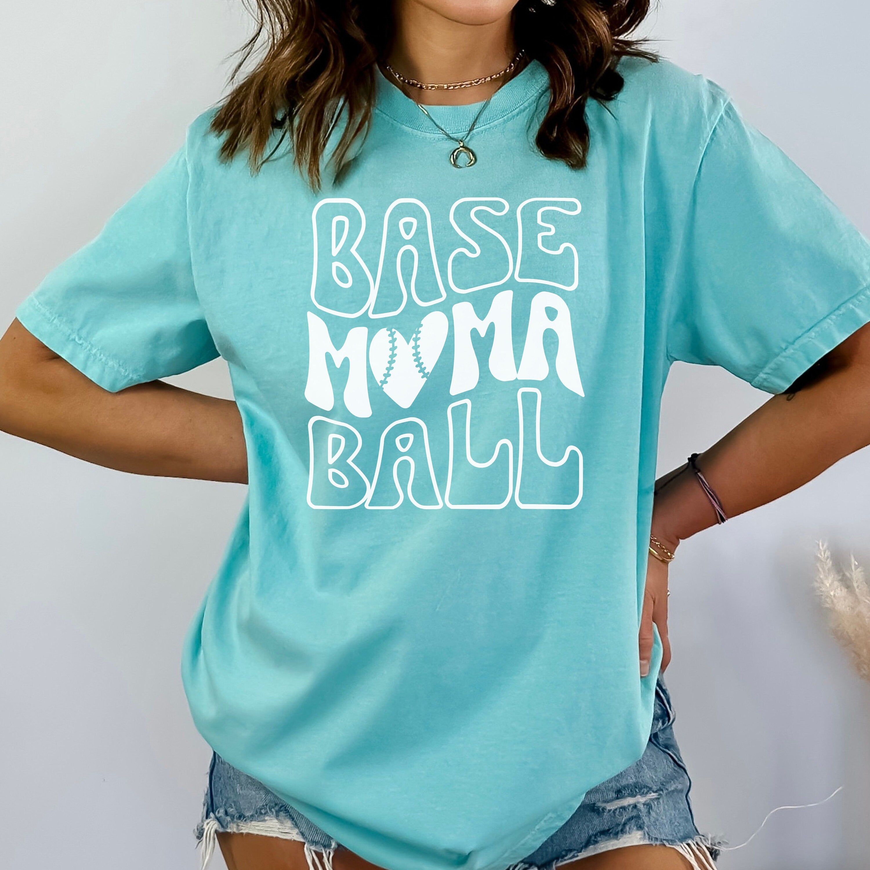 Comfort Colors Baseball Mama Shirt, Baseball Mom Gift, Baseball Mom Shirt