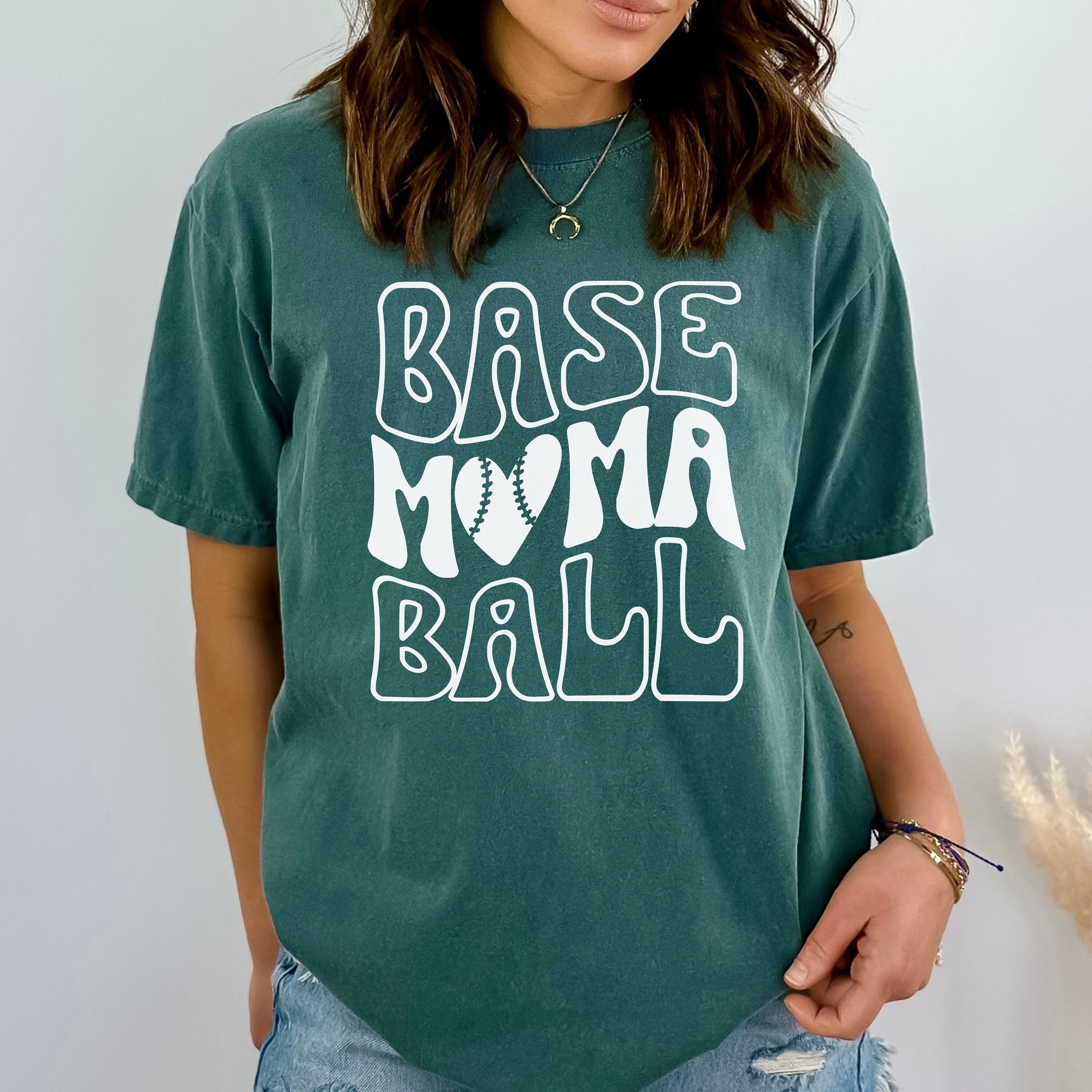 Comfort Colors Baseball Mama Shirt, Baseball Mom Gift, Baseball Mom Shirt