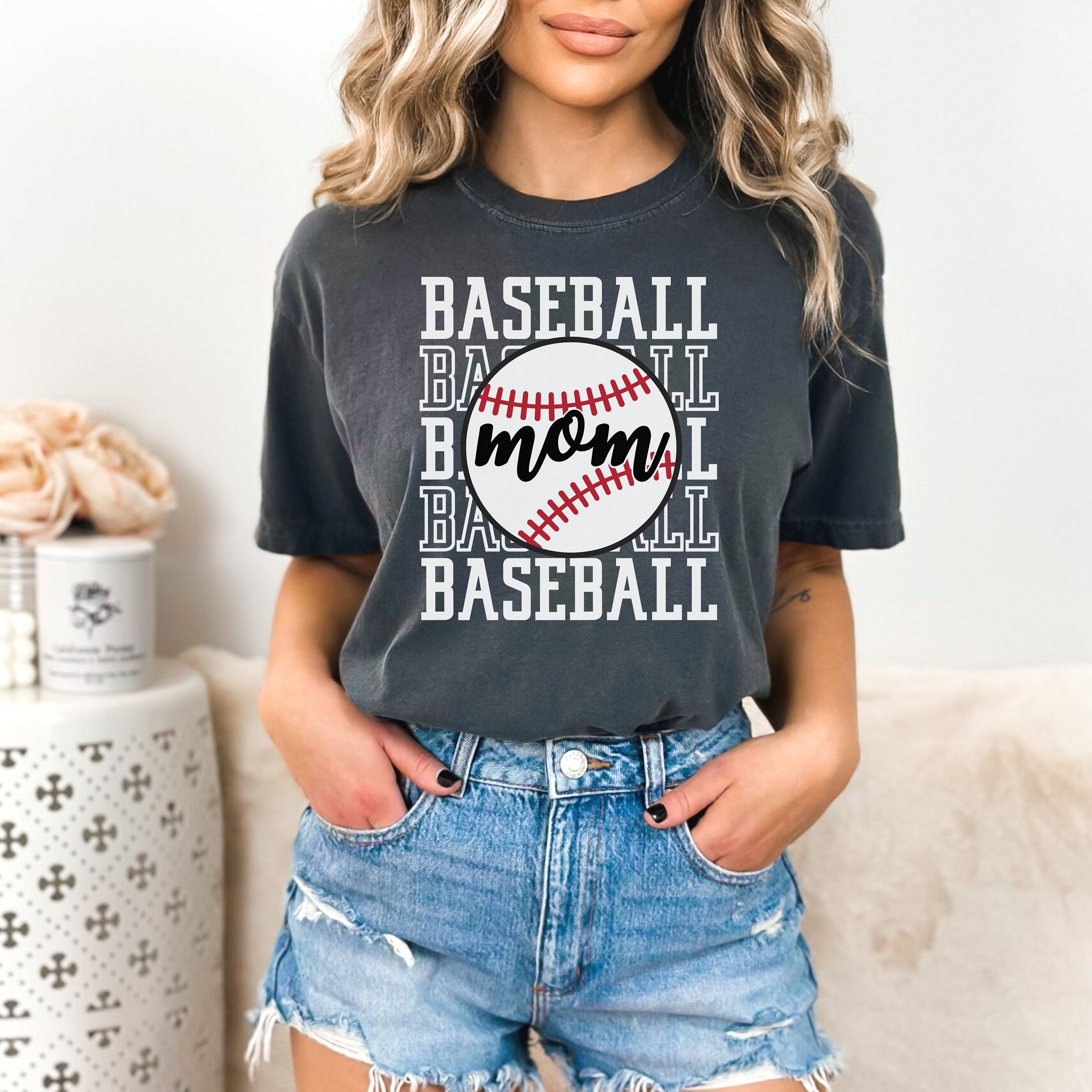 Comfort Colors Baseball Mom shirt, Baseball Life Shirt, Game Day shirt