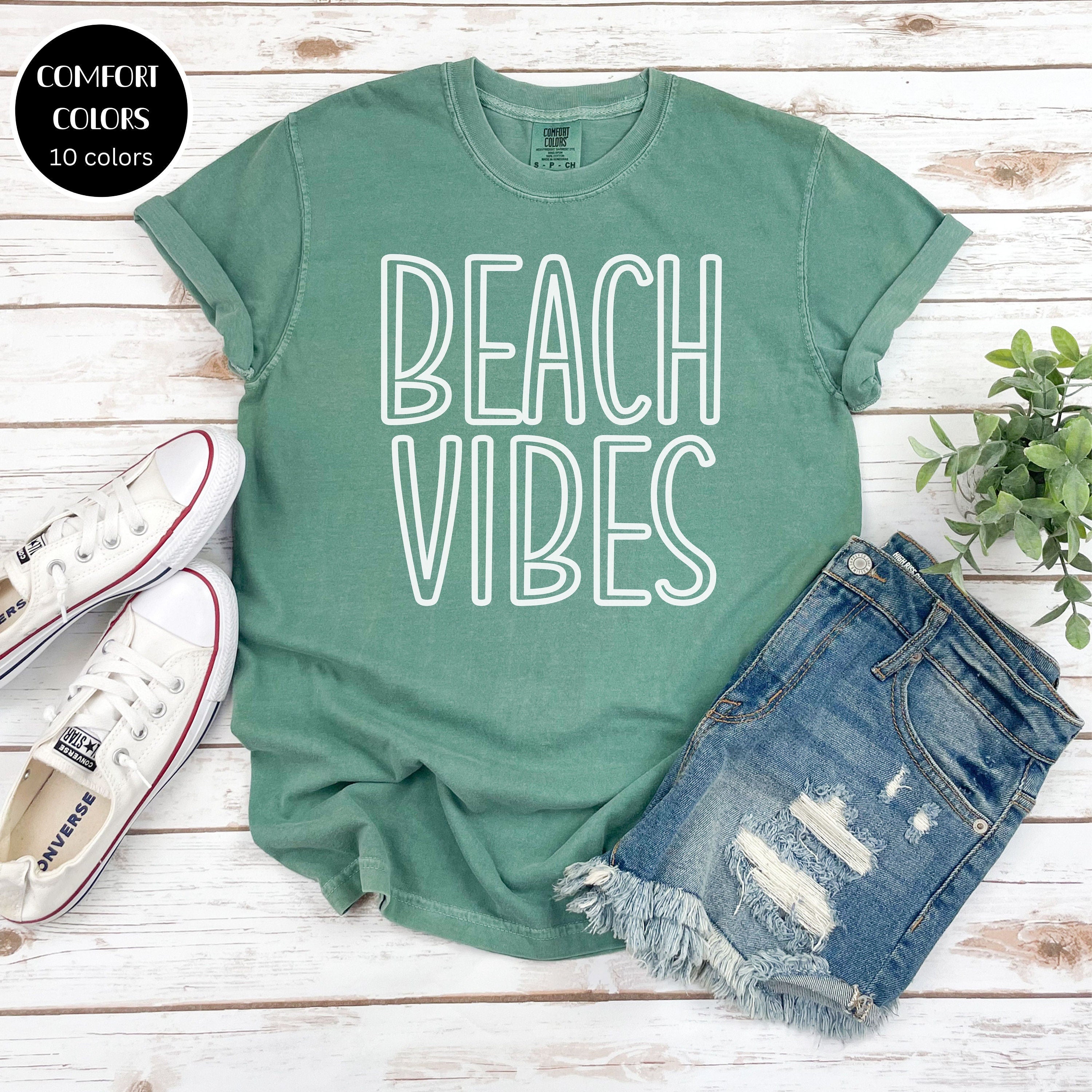 Beach Vacation Shirt, Women's Beach Shirt, Oversized Beach Shirt