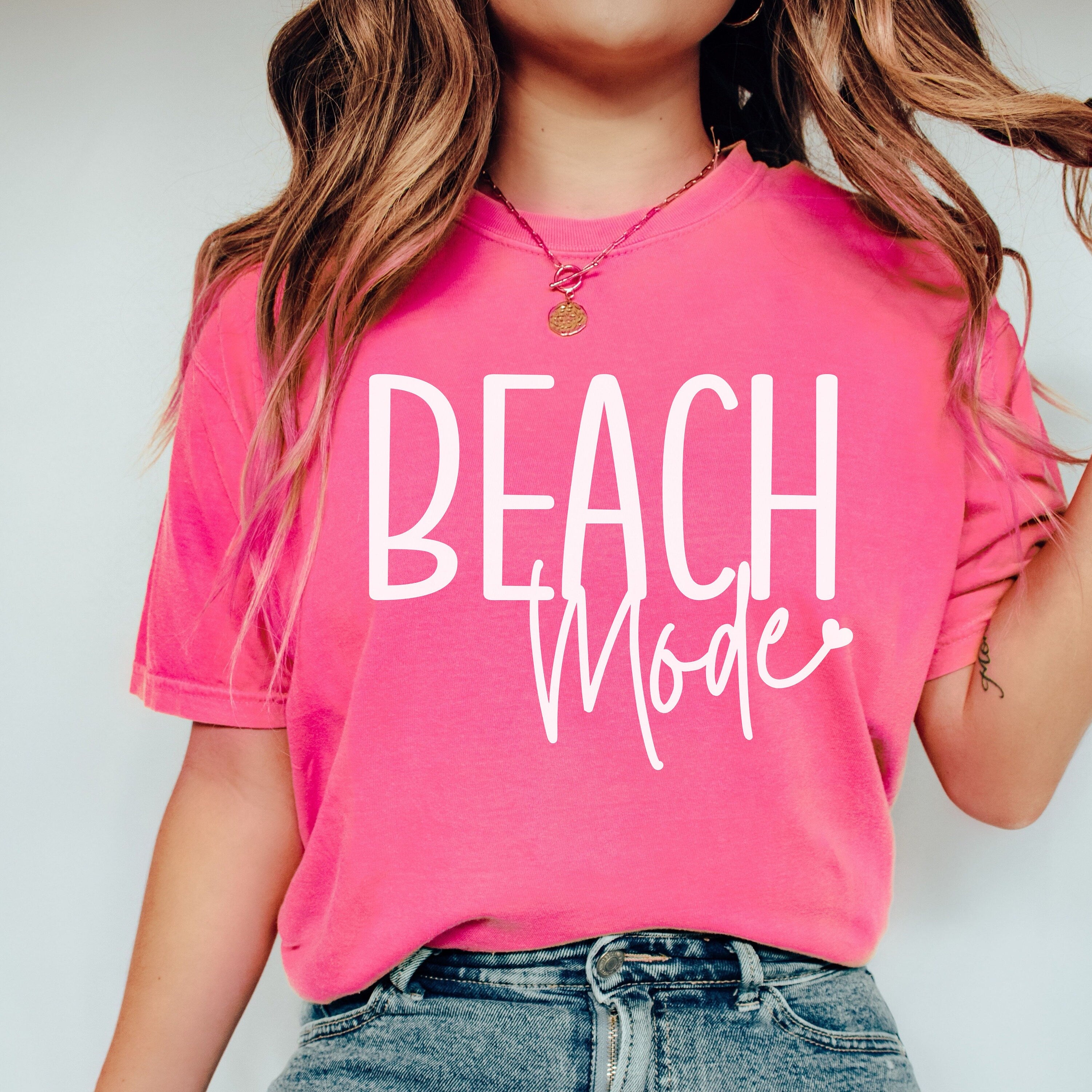 Comfort Colors Beach Vacation Shirt, Women's Beach Shirt, Oversized Beach Shirt