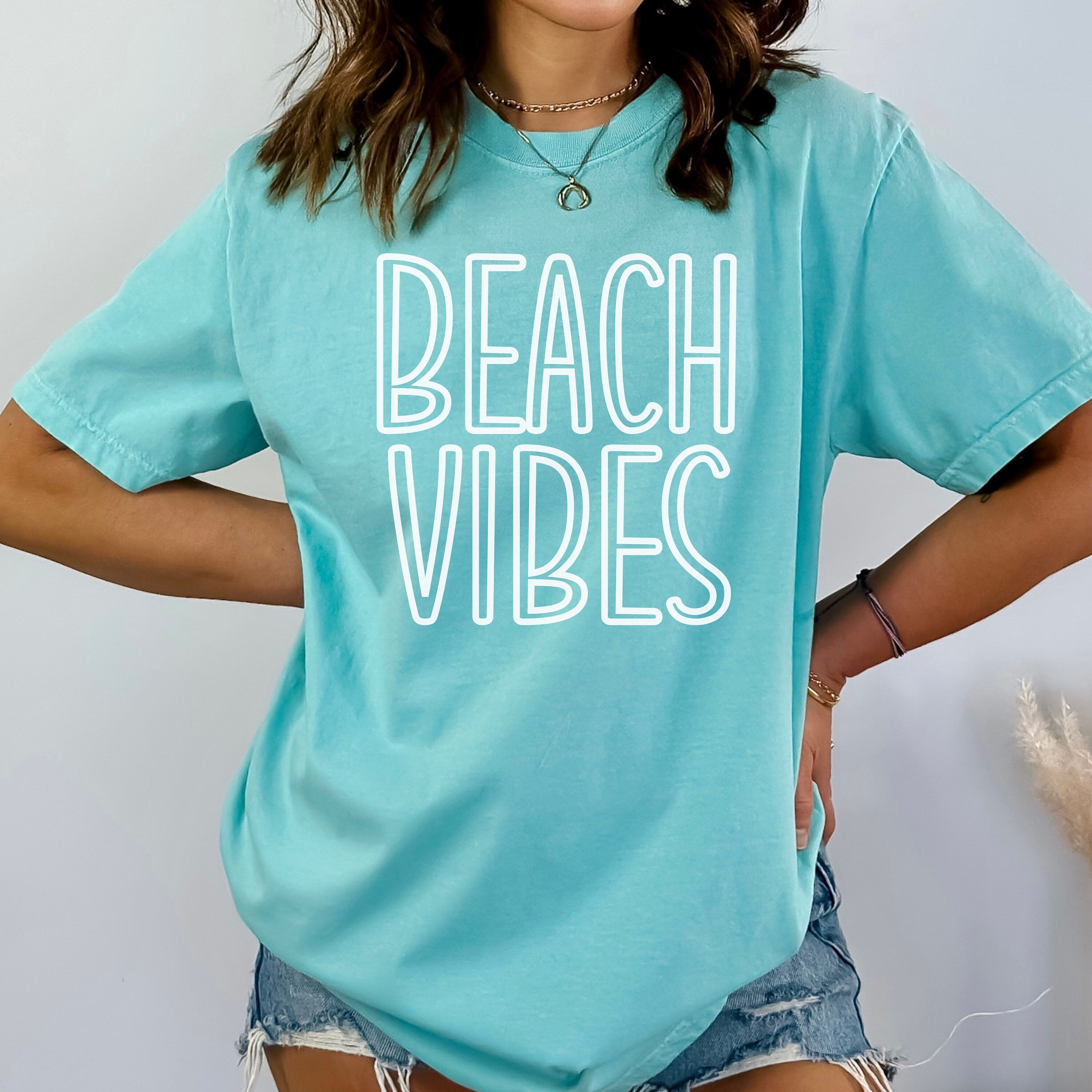 Beach Vacation Shirt, Women's Beach Shirt, Oversized Beach Shirt