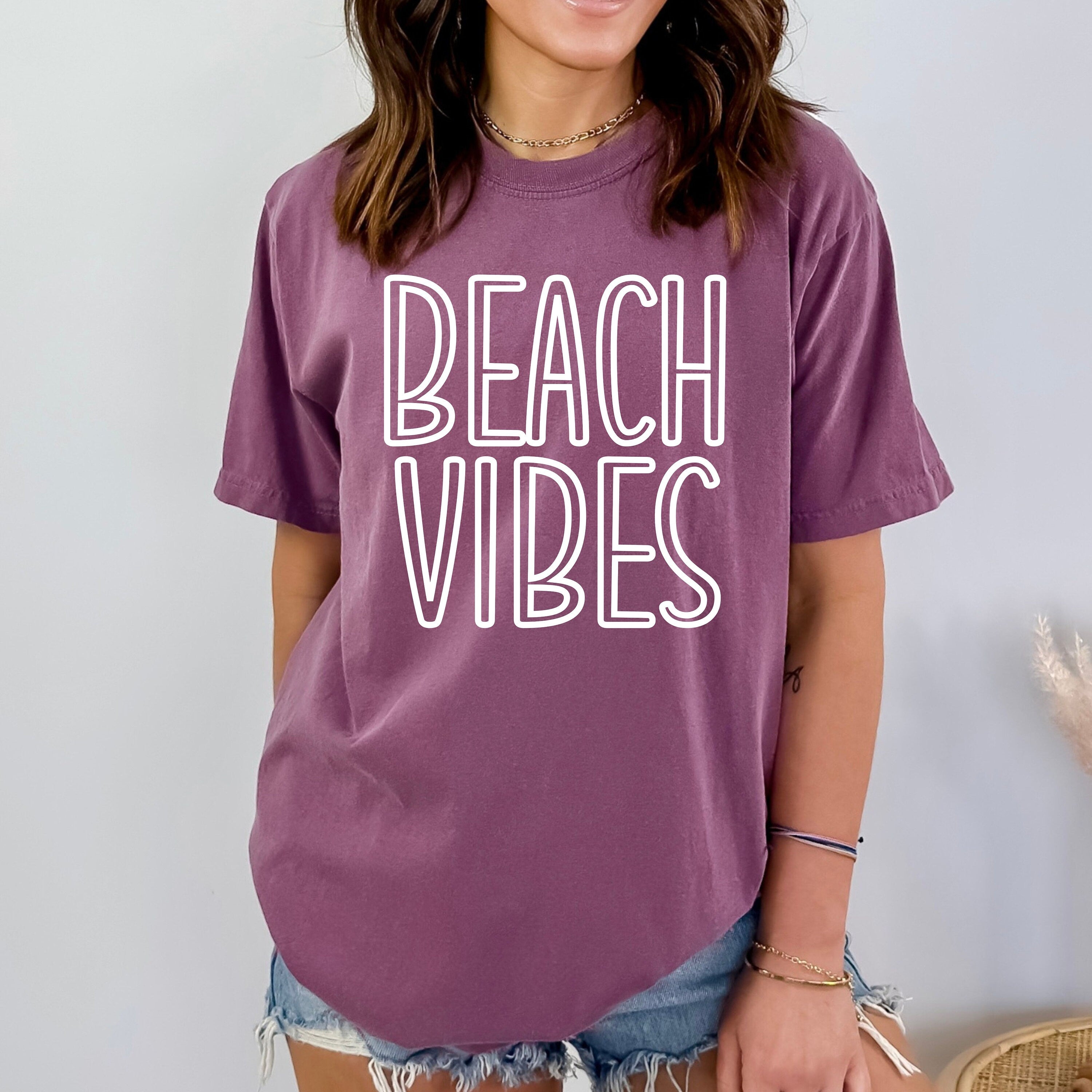 Beach Vacation Shirt, Women's Beach Shirt, Oversized Beach Shirt