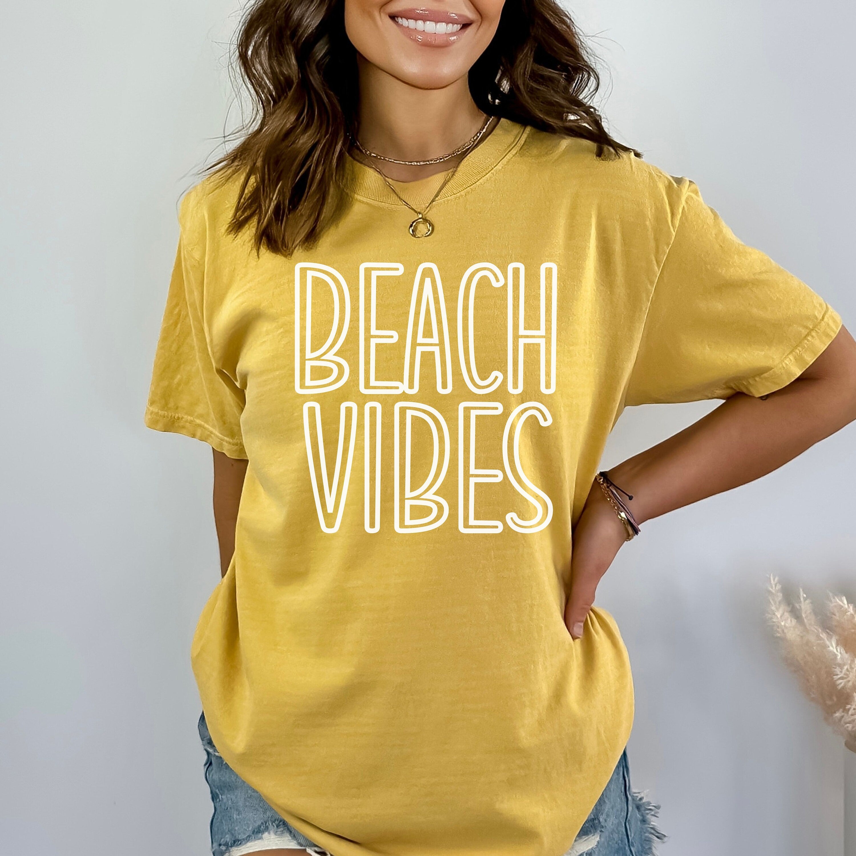 Beach Vacation Shirt, Women's Beach Shirt, Oversized Beach Shirt