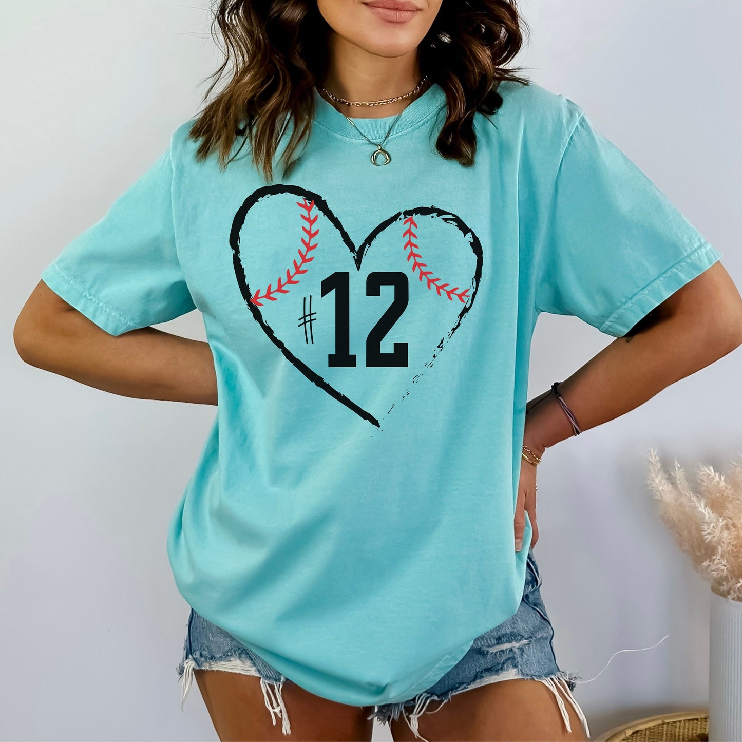 Comfort Colors Custom Baseball Number Shirt, custom baseball shirt