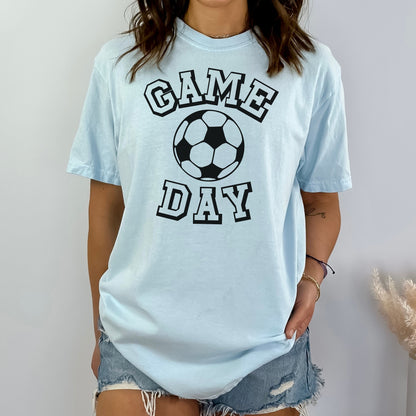 Comfort Colors Game Day Shirt, soccer shirt, soccer fan gift