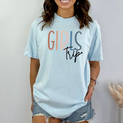 Comfort Colors Girls Trip Shirt, Girls Spring Break Tshirt