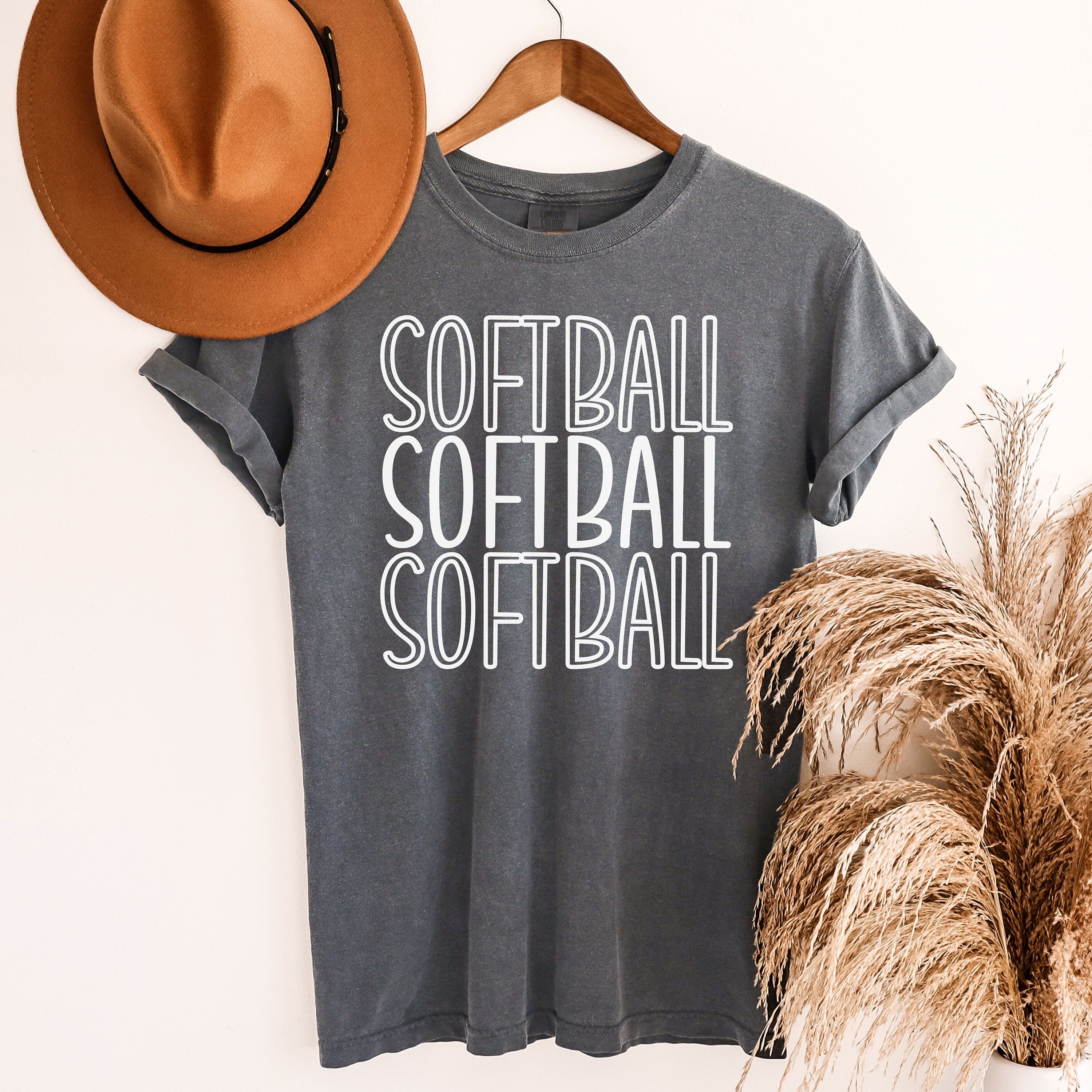 Comfort Colors Softball Shirt, Cute Softball Life Shirt