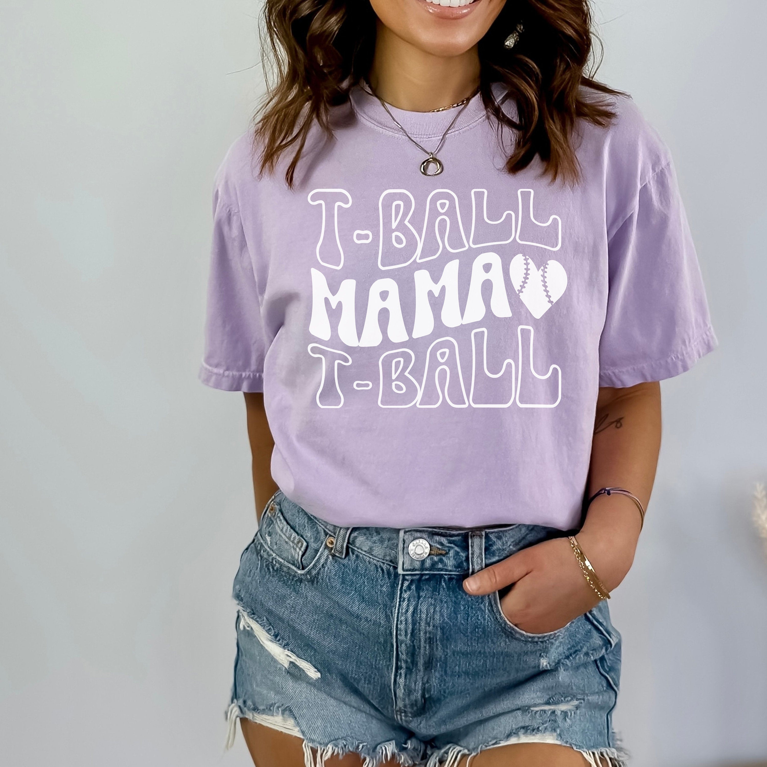 Tee Ball Mom Shirt, Tball Shirts, Tball Mom, Baseball Mom Appare