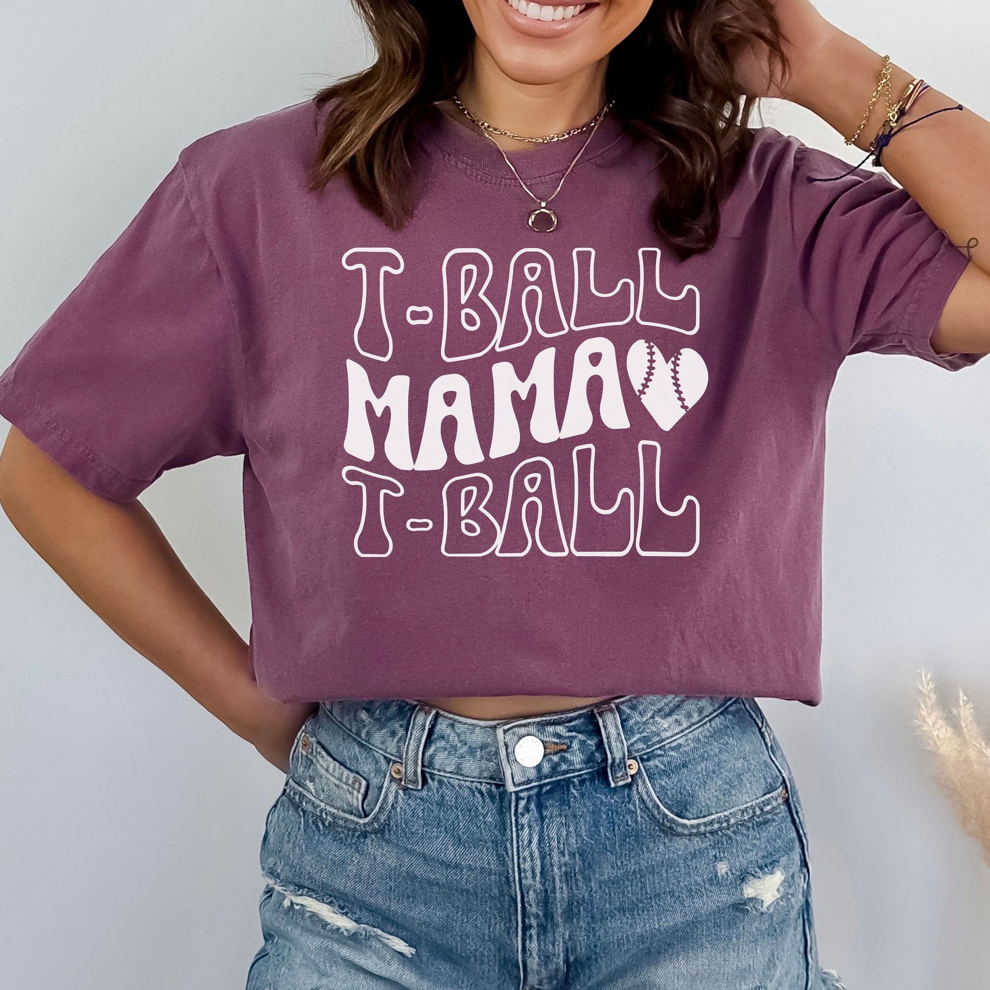 Comfort Colors Tball Mom Shirt, Tee Ball Mom Shirt, Tball Shirts