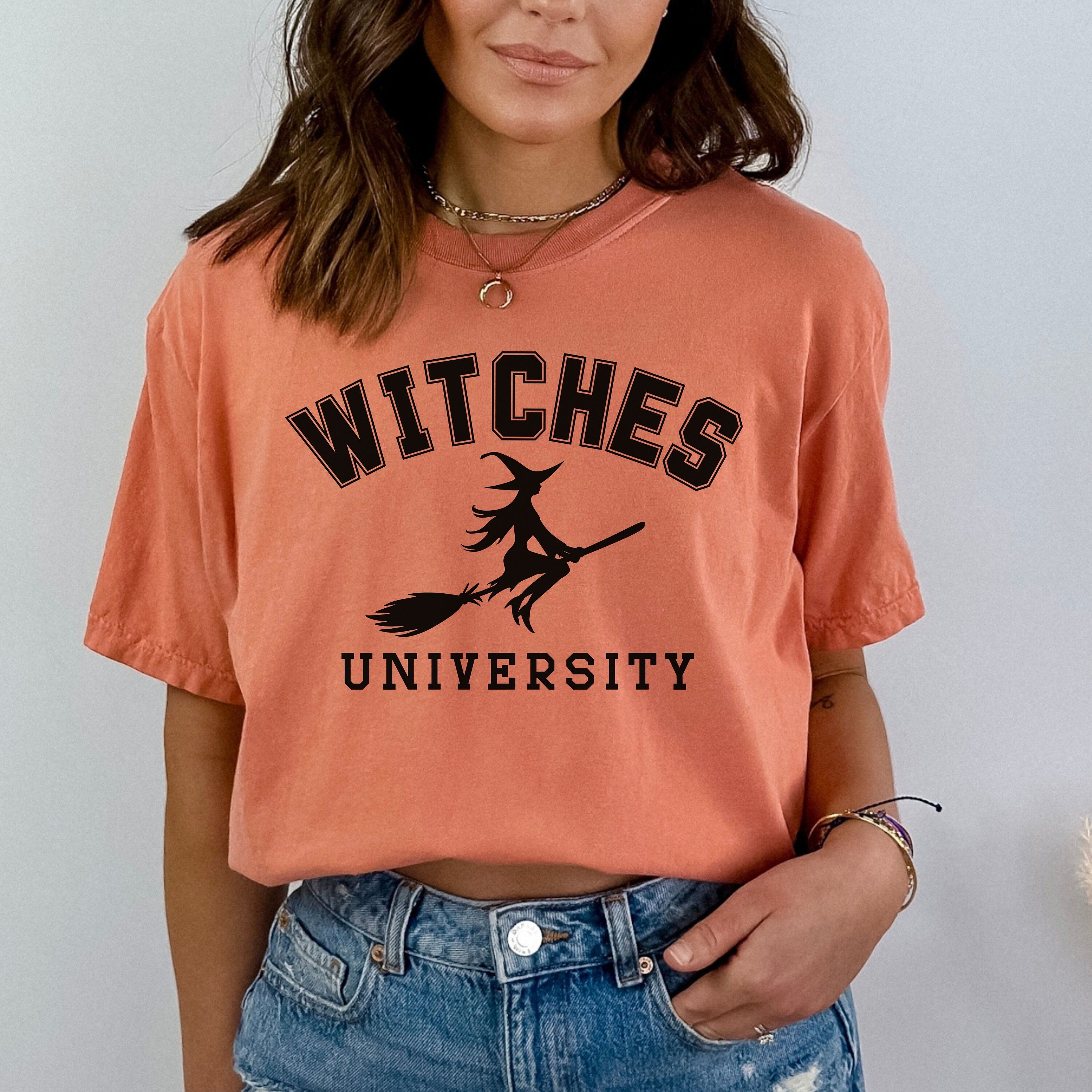 Comfort Colors Witch Shirt, Women's Halloween Tshirt , Witch Halloween Tee