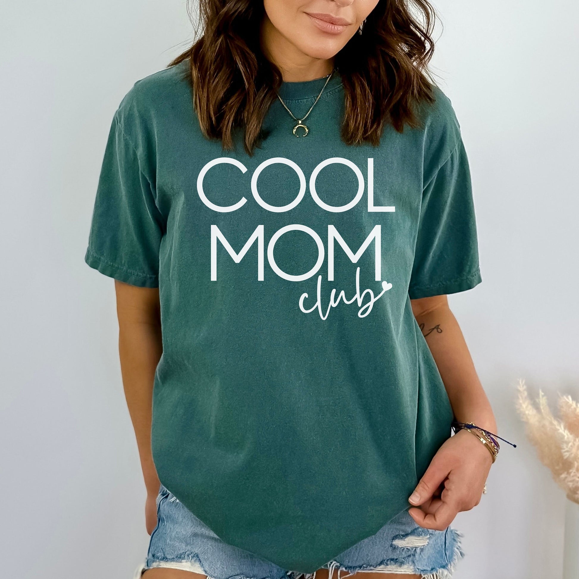 Cool mom club shirt, comfort colors mom shirt, mother's day gift