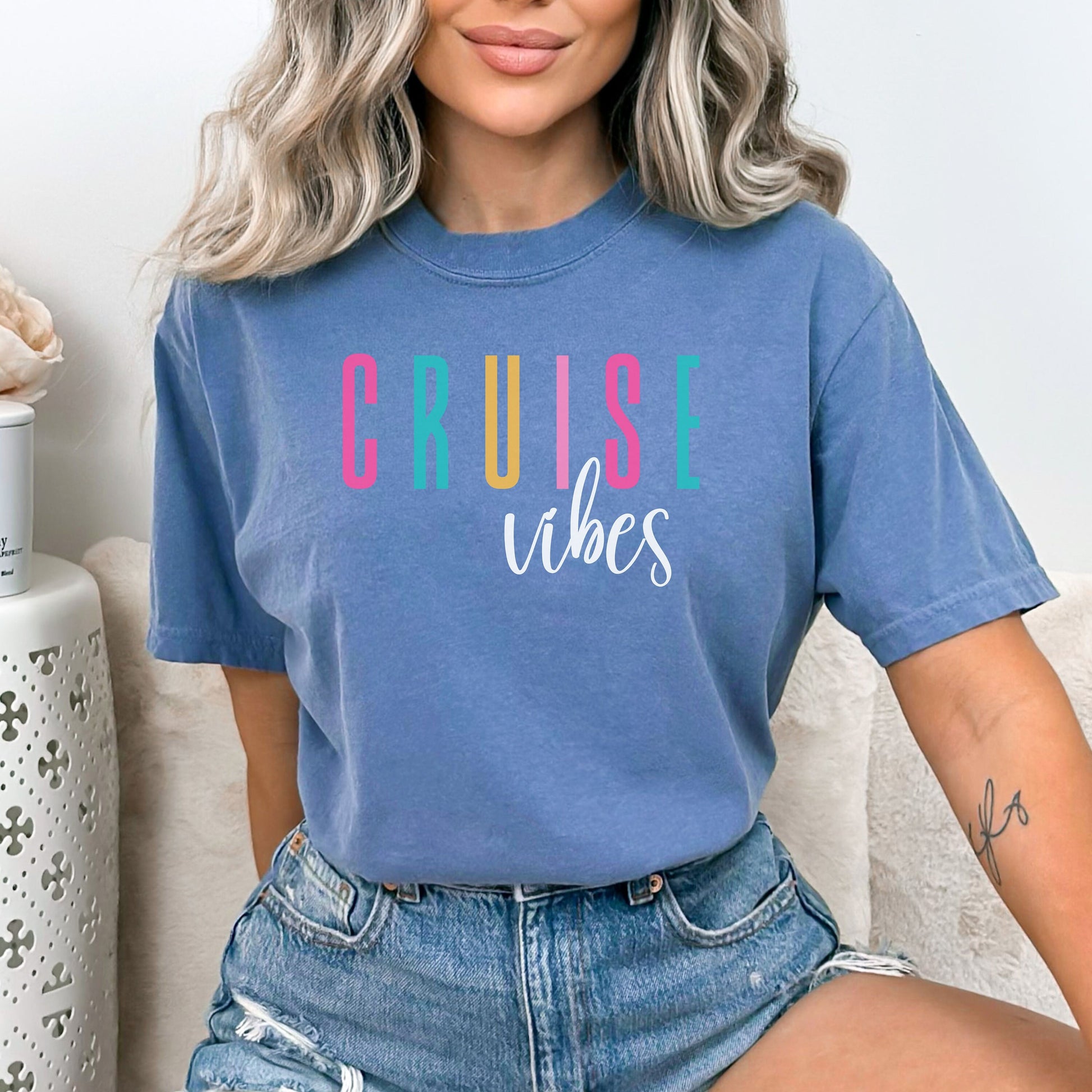 Cruise Vibes Shirt, Cruise vibes tshirt, cruise vacation shirt, girls trip tshirts