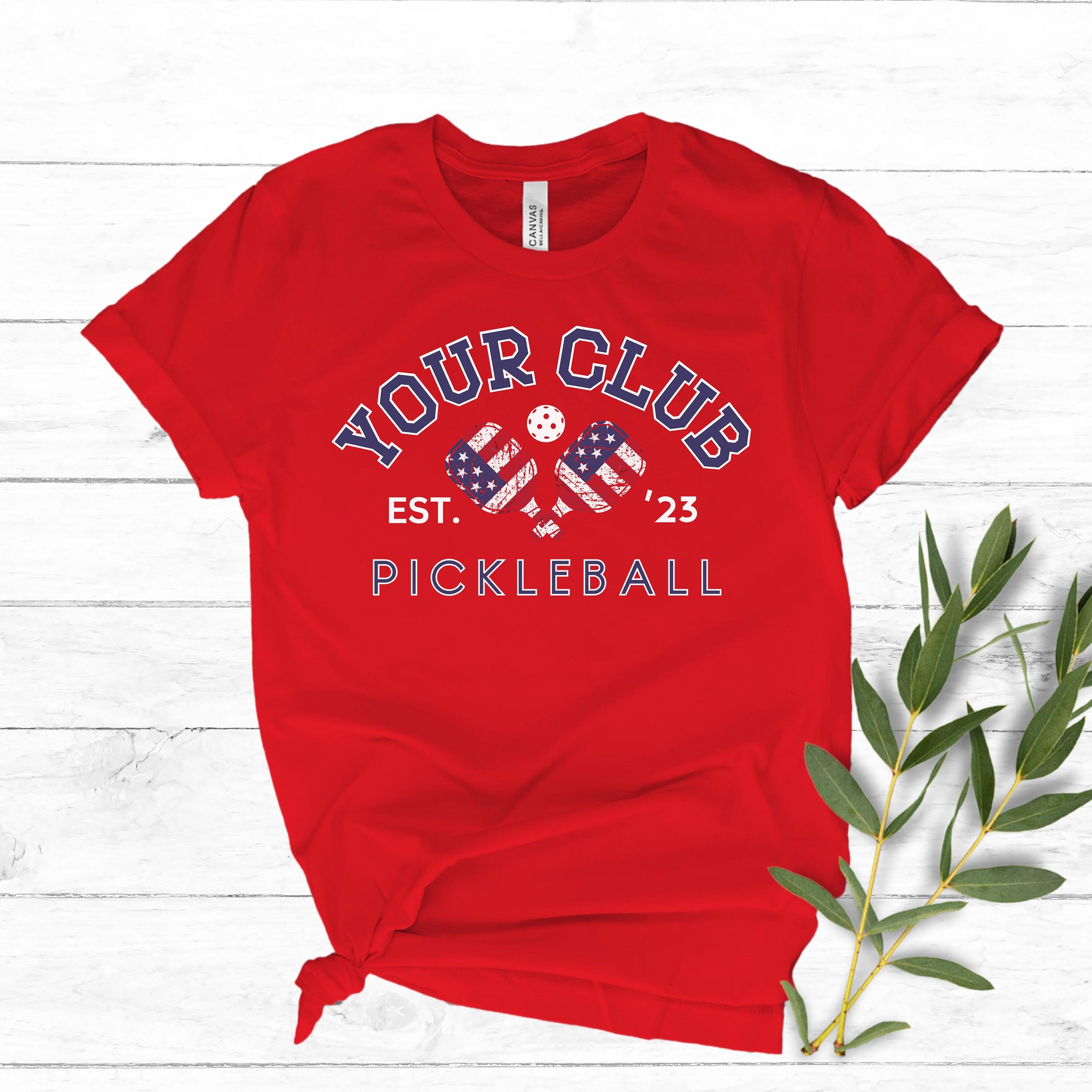 Custom 4th of July Pickleball Shirt, 4th of July Pickleball League Shirt