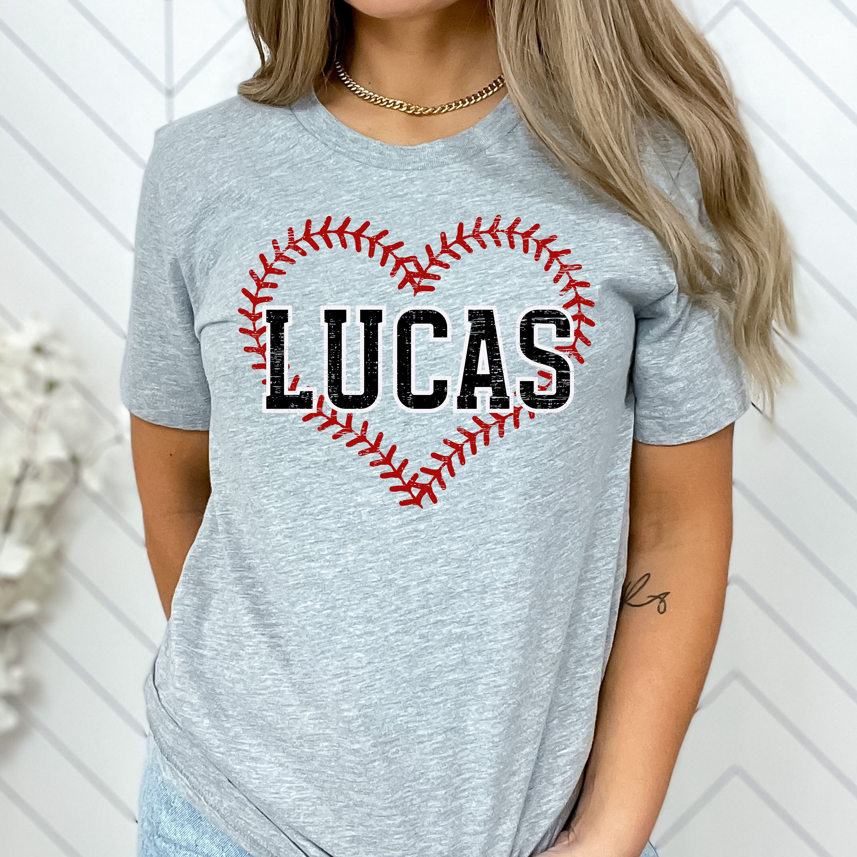 Custom Baseball Name Shirt, Personalized Baseball Mom Shirt, Baseball Fan Shirt