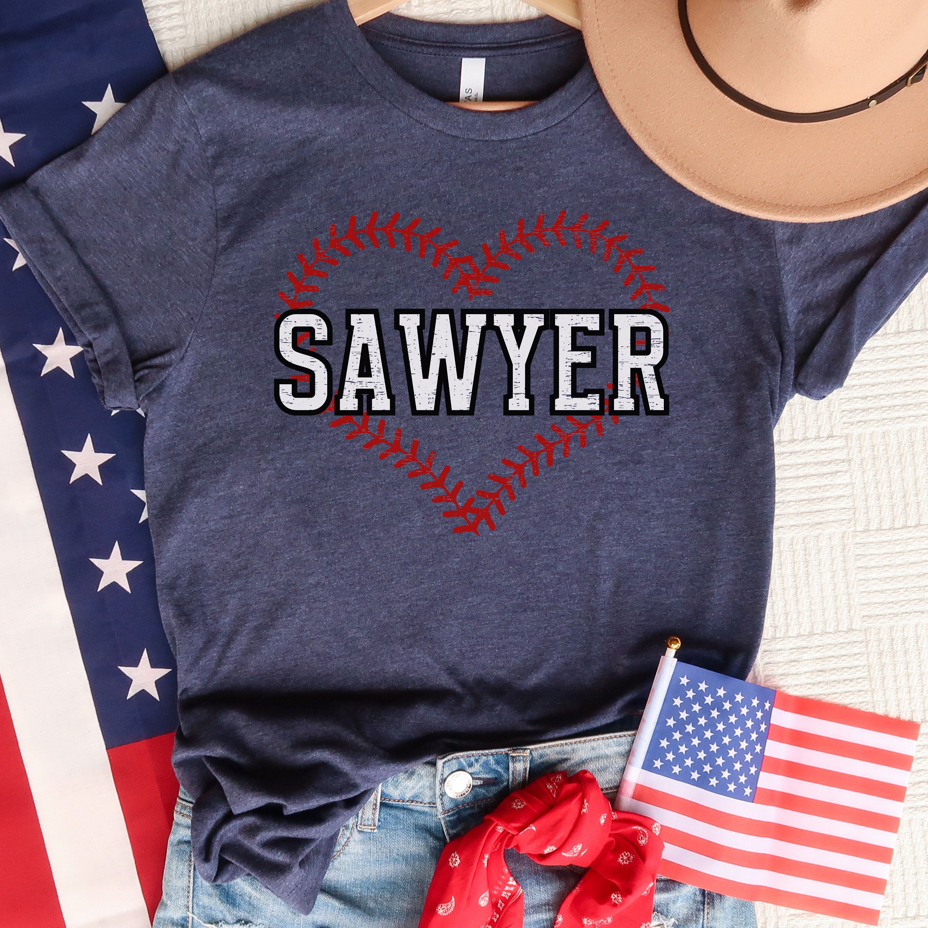 Custom Baseball Name Shirt, Personalized Baseball Mom Shirt, Baseball Fan Shirt