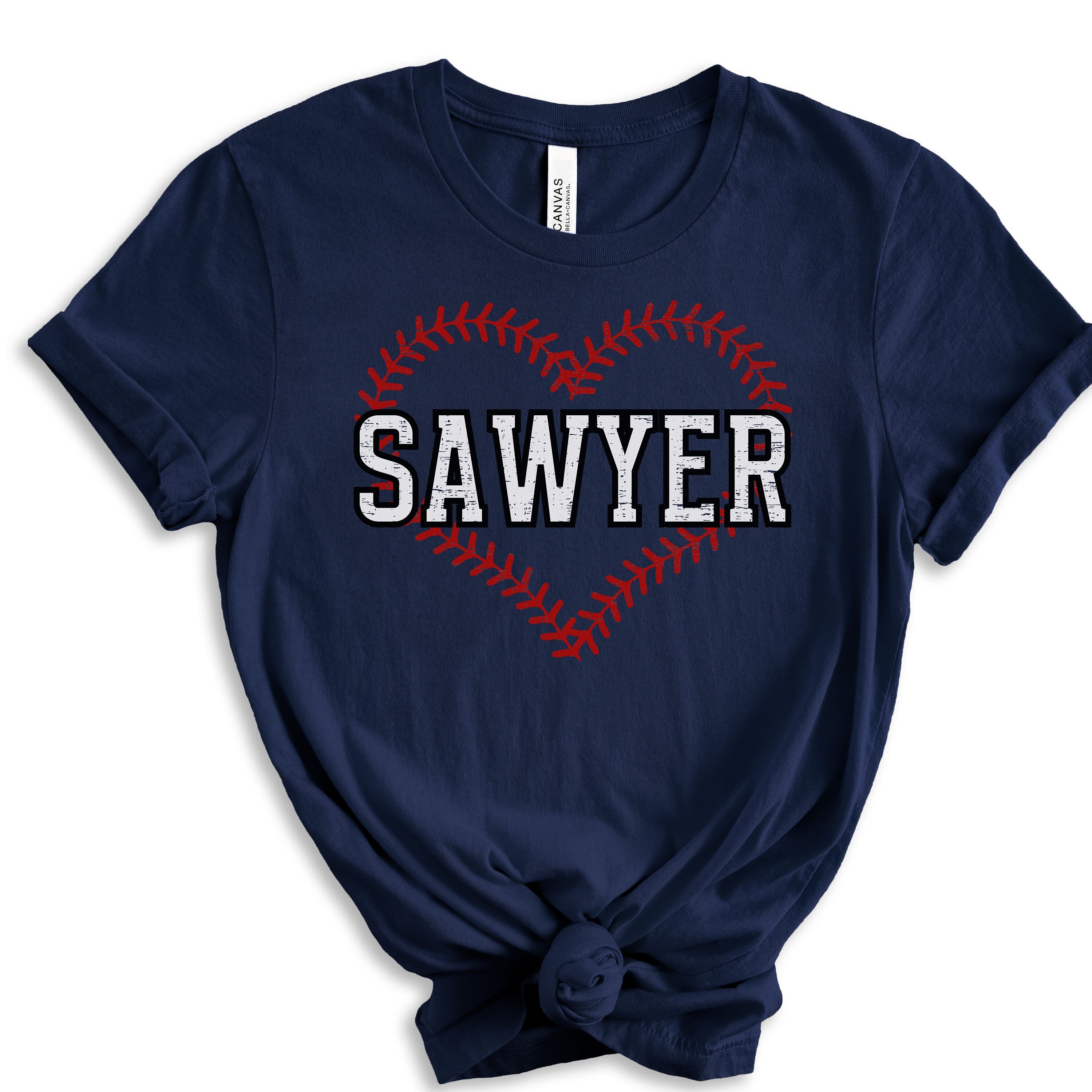 Custom Baseball Name Shirt, Personalized Baseball Mom Shirt, Baseball Fan Shirt