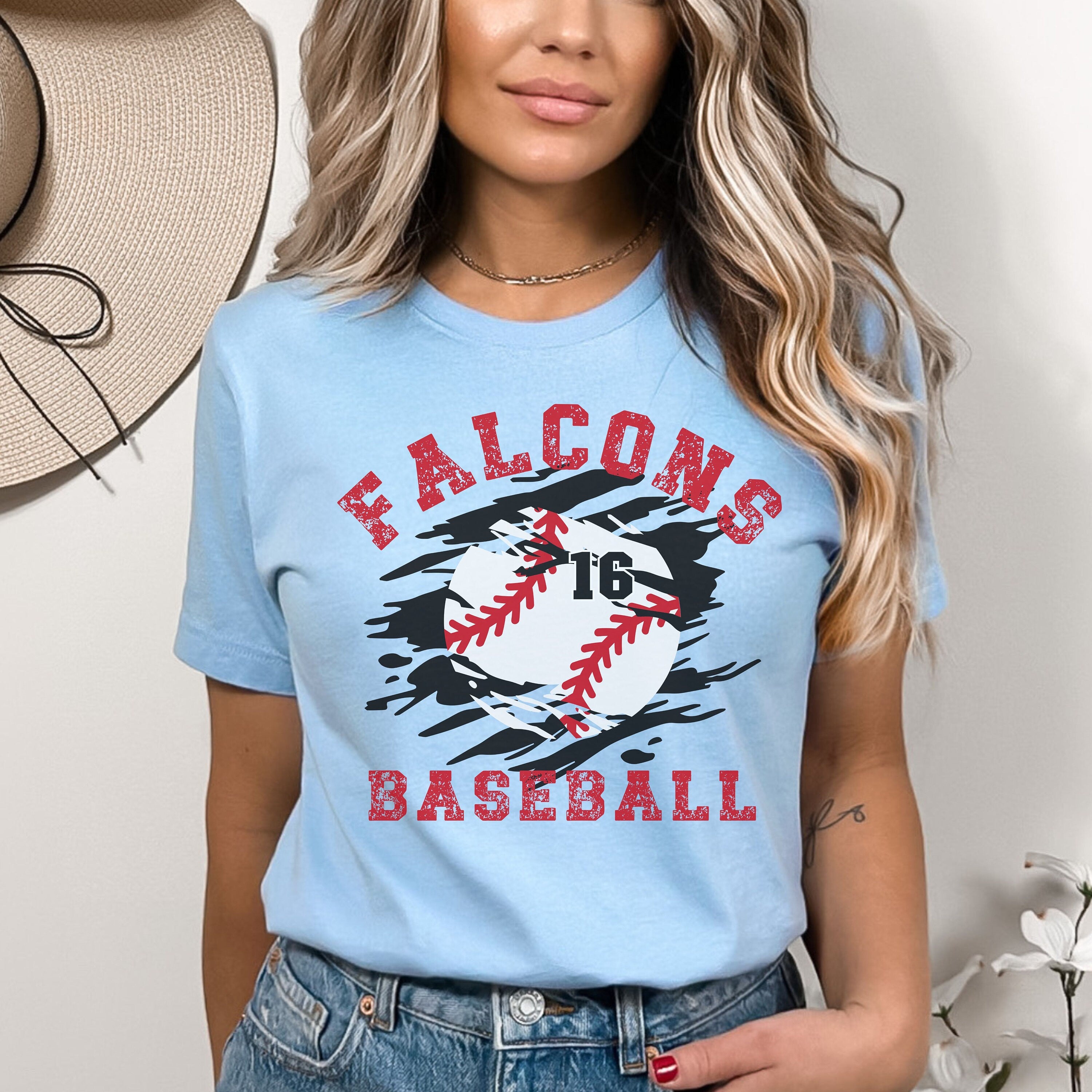 Personalized Baseball Mom Shirt, Baseball Team Name Shirt