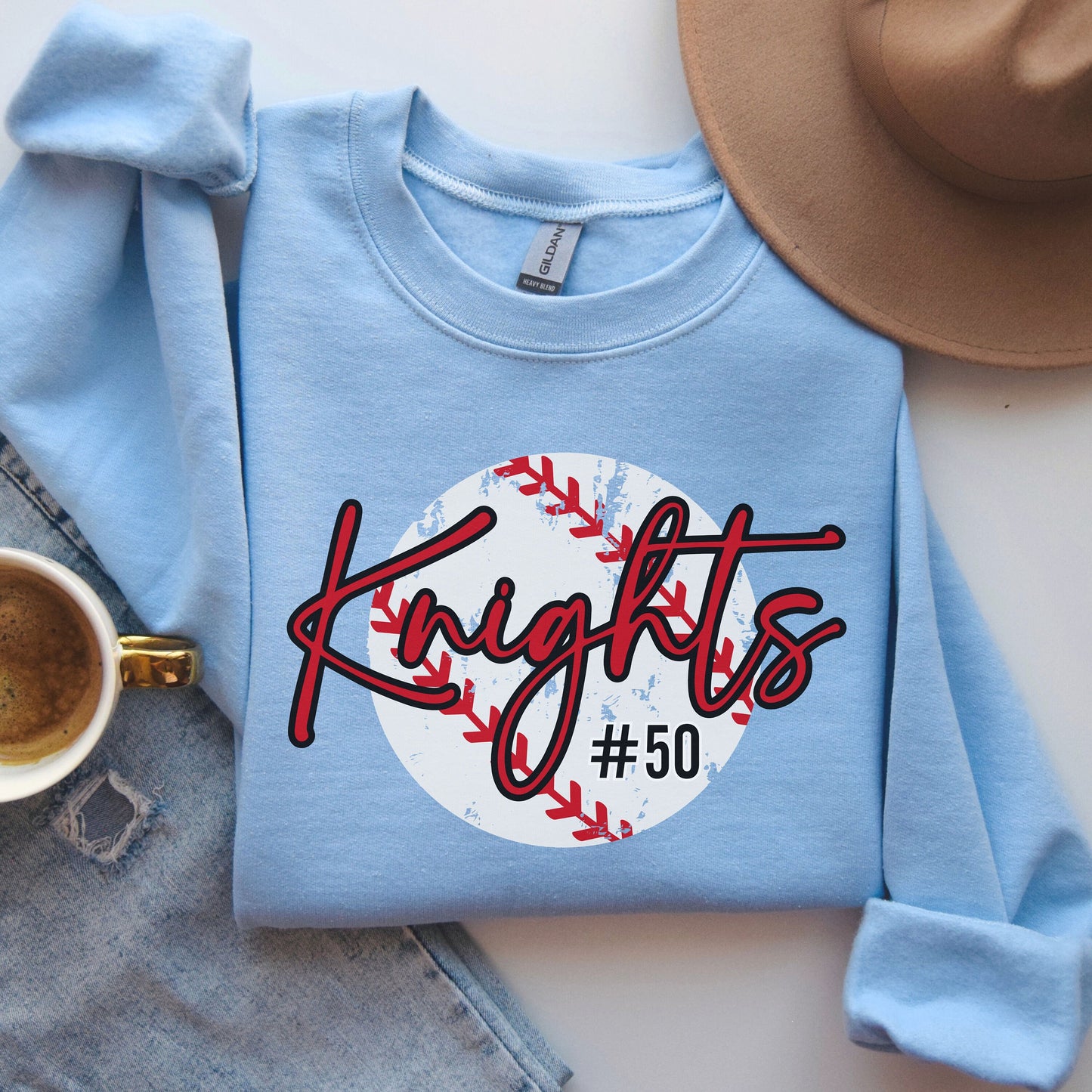 Custom Baseball Sweatshirt, Personalized Baseball Mom Crewneck