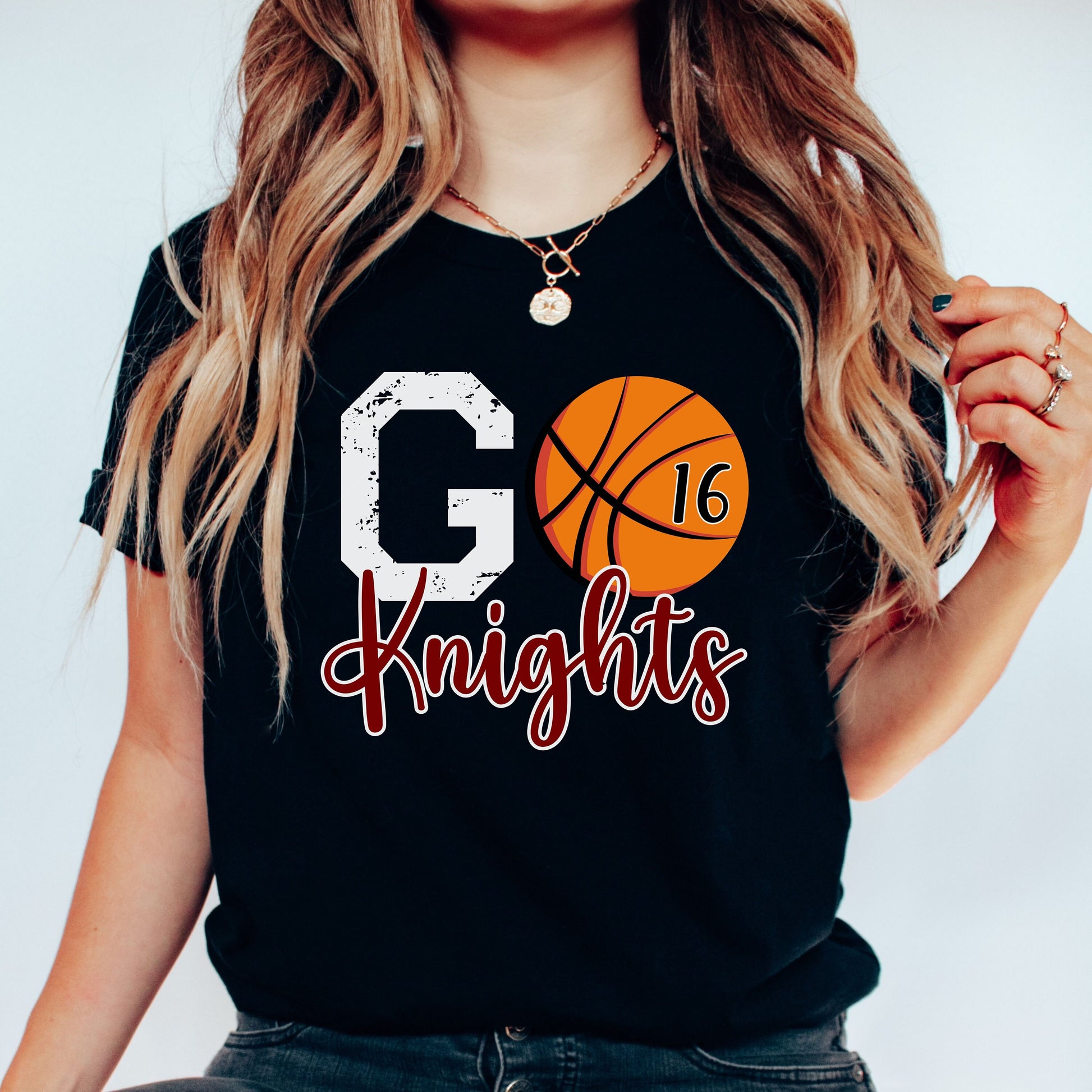 Basketball Number Shirt, Personalized Basketball Mom Shirt, Basketball Team Gift