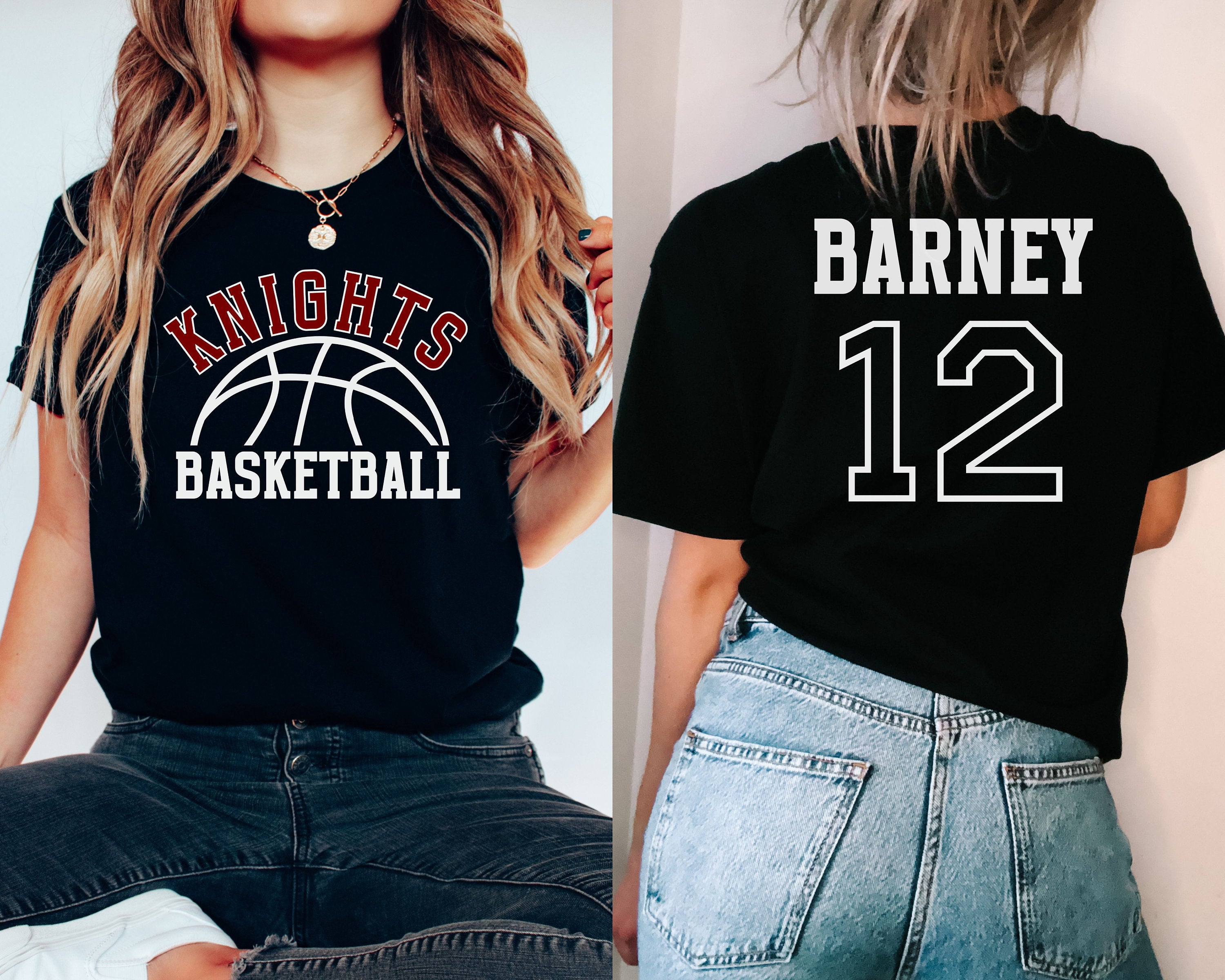 Custom Basketball TShirt, Personalized Basketball Mom Shirt, Basketball Name Shirt